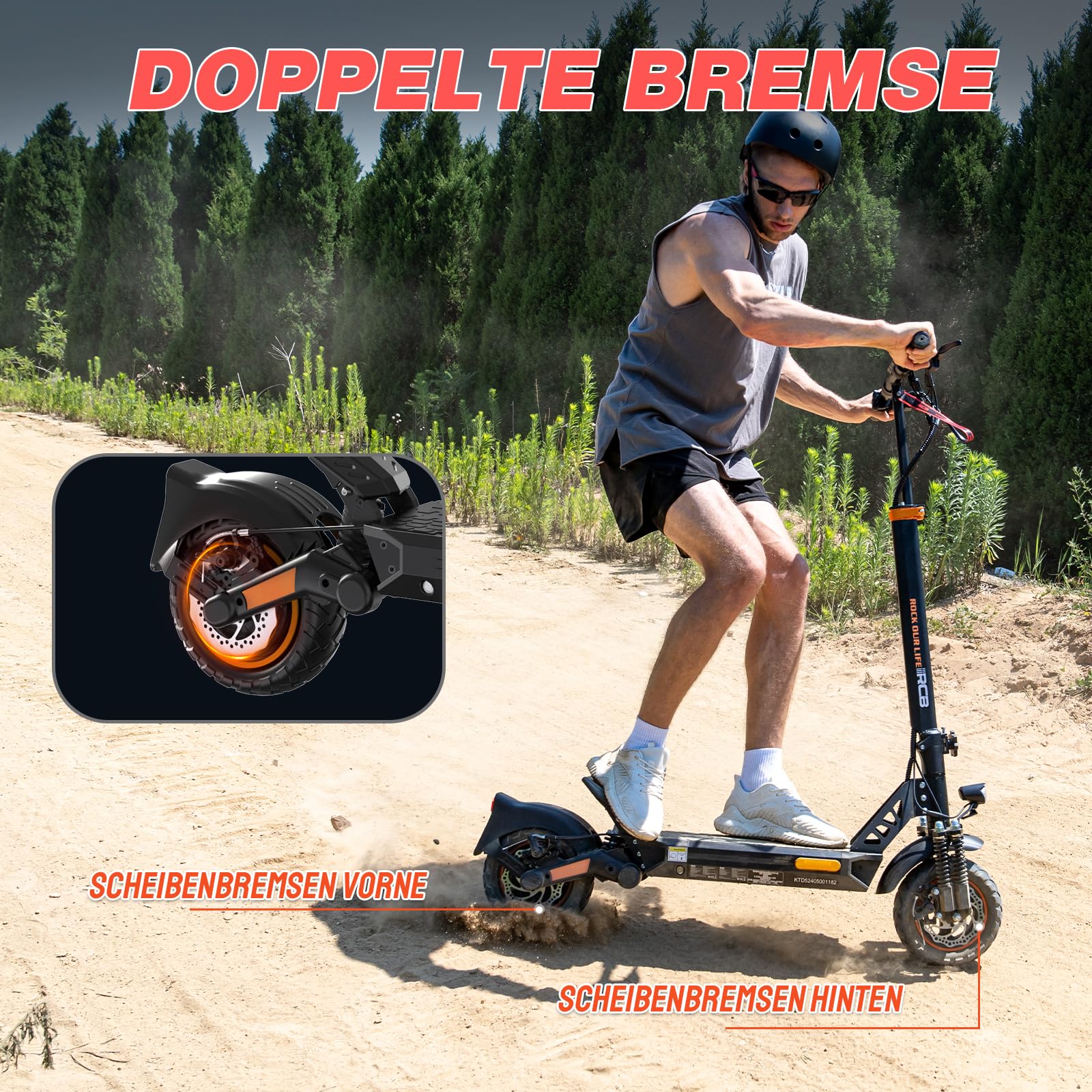 RCB D5 PRO ABE Elektroroller - Image 5