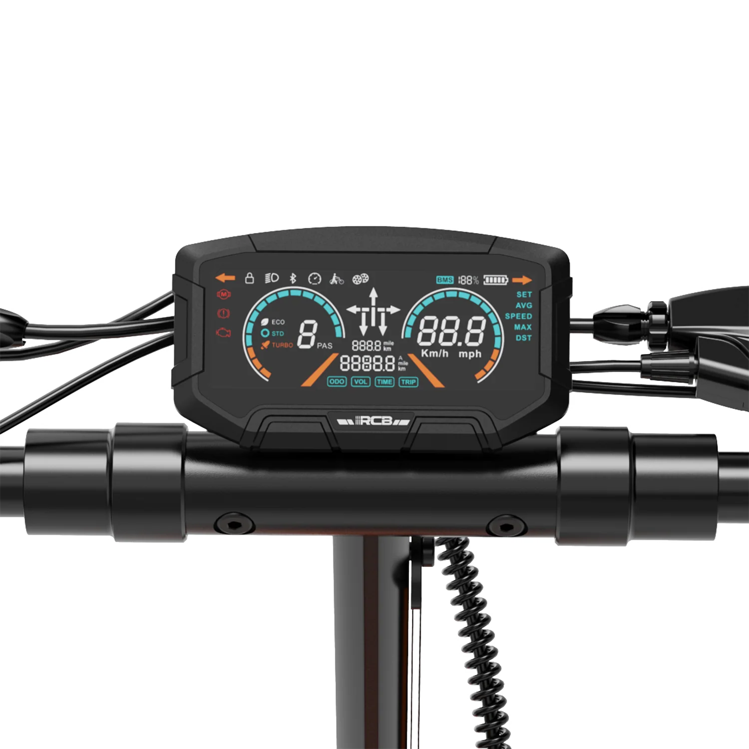 RCB D7 ABE Ultra Elektroroller – 20KMH(±10%) – Blinker + NFC – Legal in Deutschland - Image 11