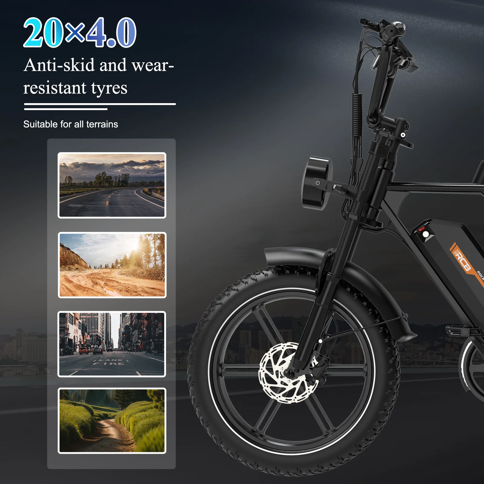 RCB G19 Electric Bike for Adults(48V20.8Ah) - Image 8