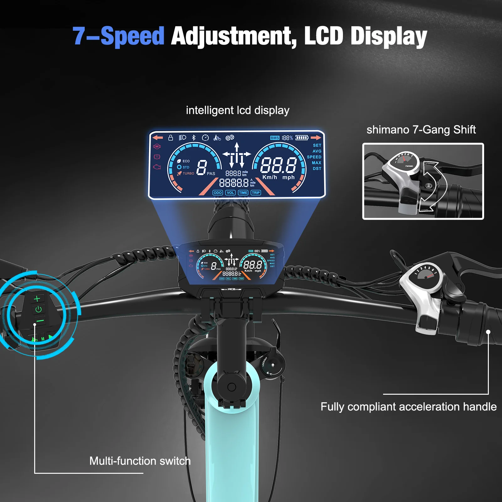 RCB G5 Electric Bike for Adults(RCB APP&NFC E BIKE-2026 NEW) - Image 15