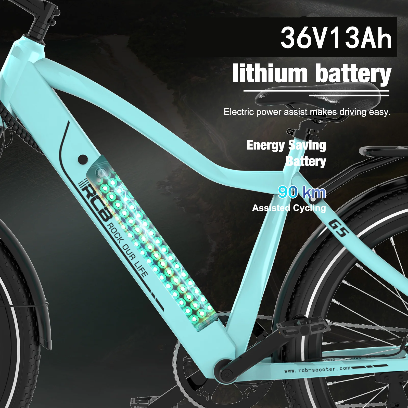 RCB G5 Electric Bike for Adults(RCB APP&NFC E BIKE-2026 NEW) - Image 18