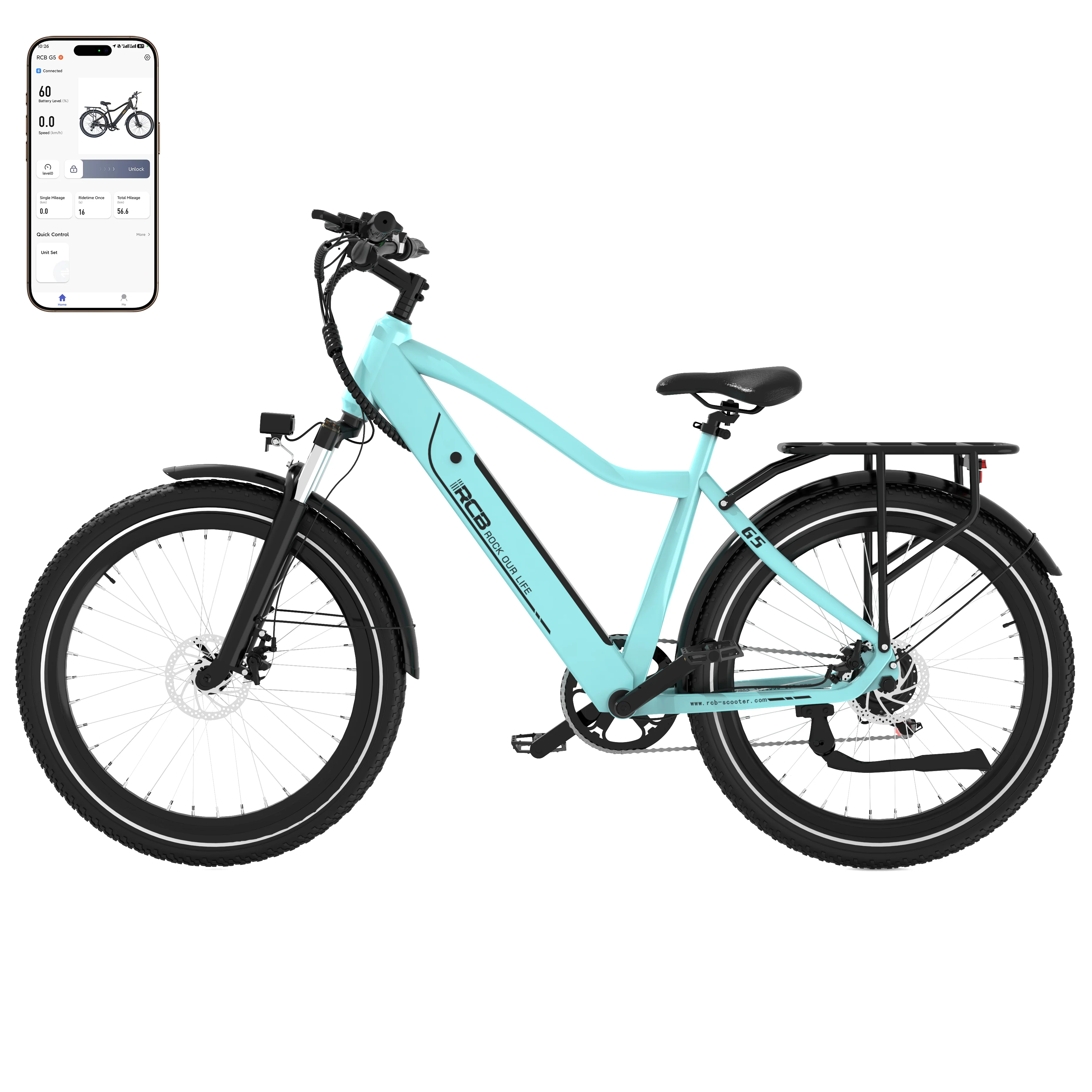 RCB G5 Electric Bike for Adults(RCB APP&NFC E BIKE-2026 NEW) - Image 3