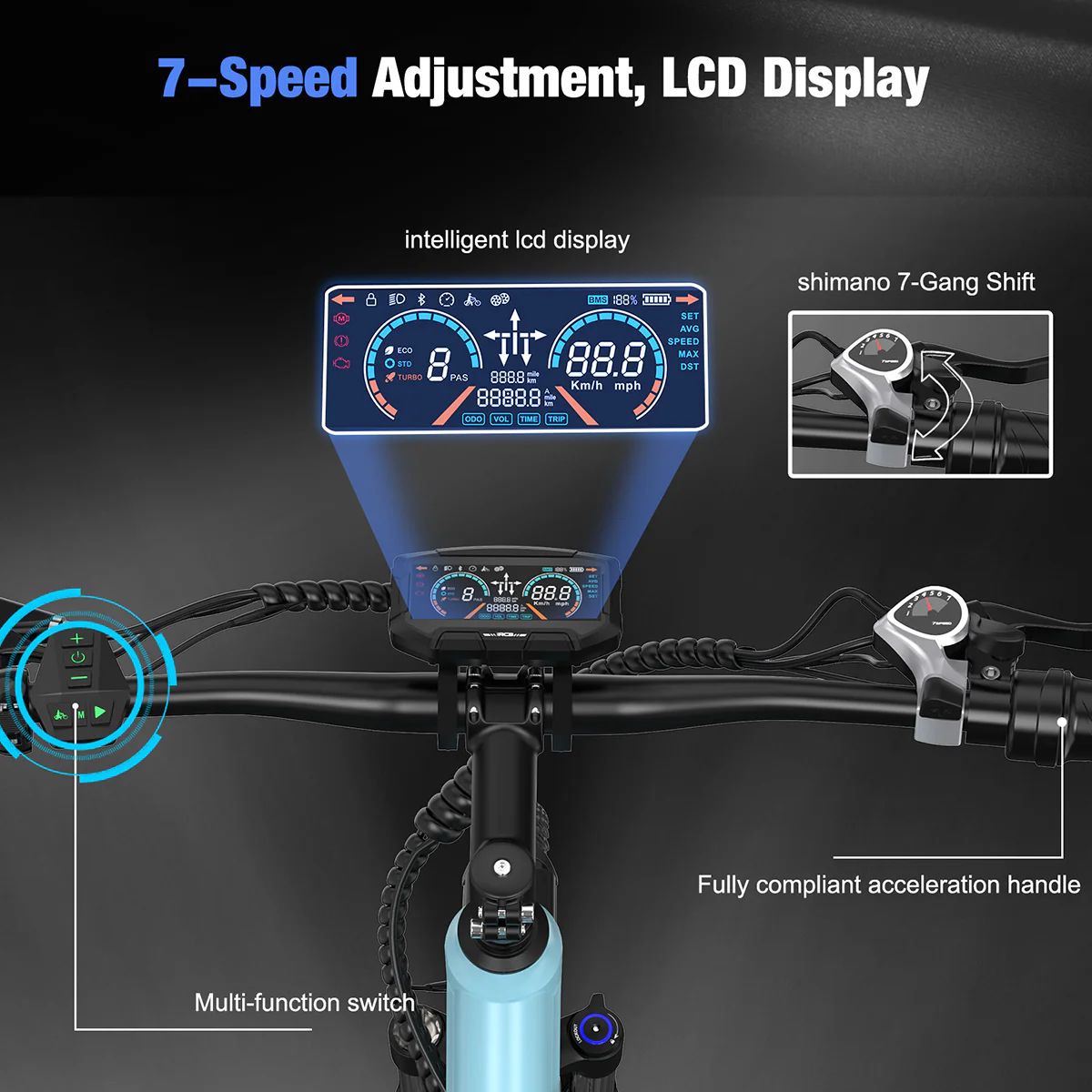 RCB G6 Electric Bike for Adults(RCB APP&NFC E BIKE-2026 NEW) - Image 10