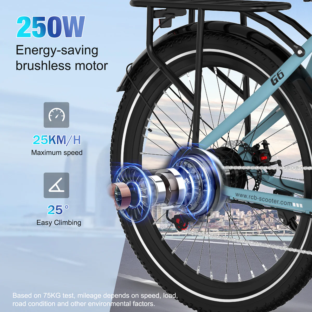 RCB G6 Electric Bike for Adults(RCB APP&NFC E BIKE-2026 NEW) - Image 11