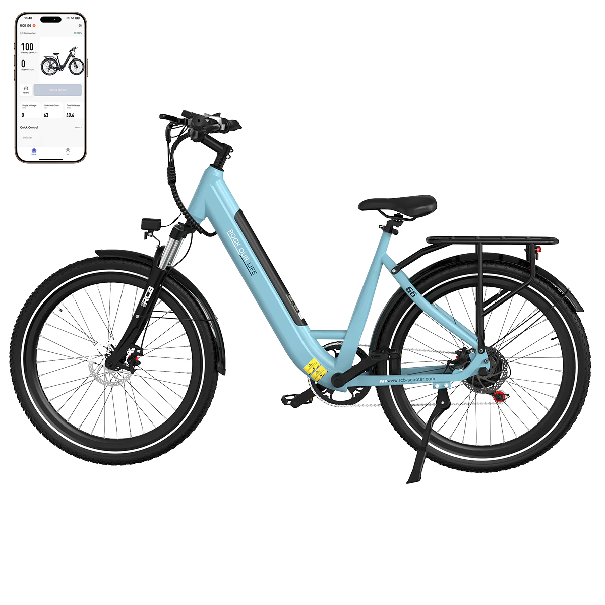 RCB G6 Electric Bike for Adults(RCB APP&NFC E BIKE-2026 NEW) - Image 3