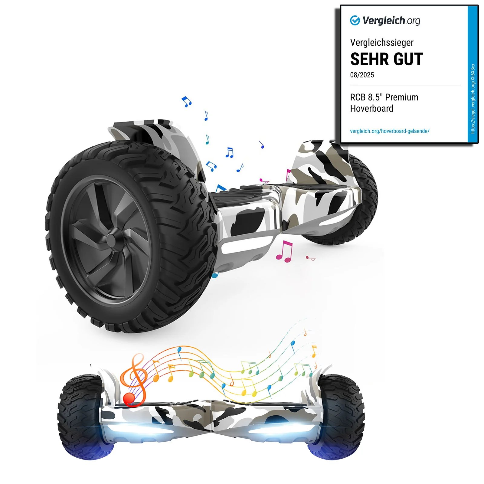 RCB HM6 Hoverboard - Image 2