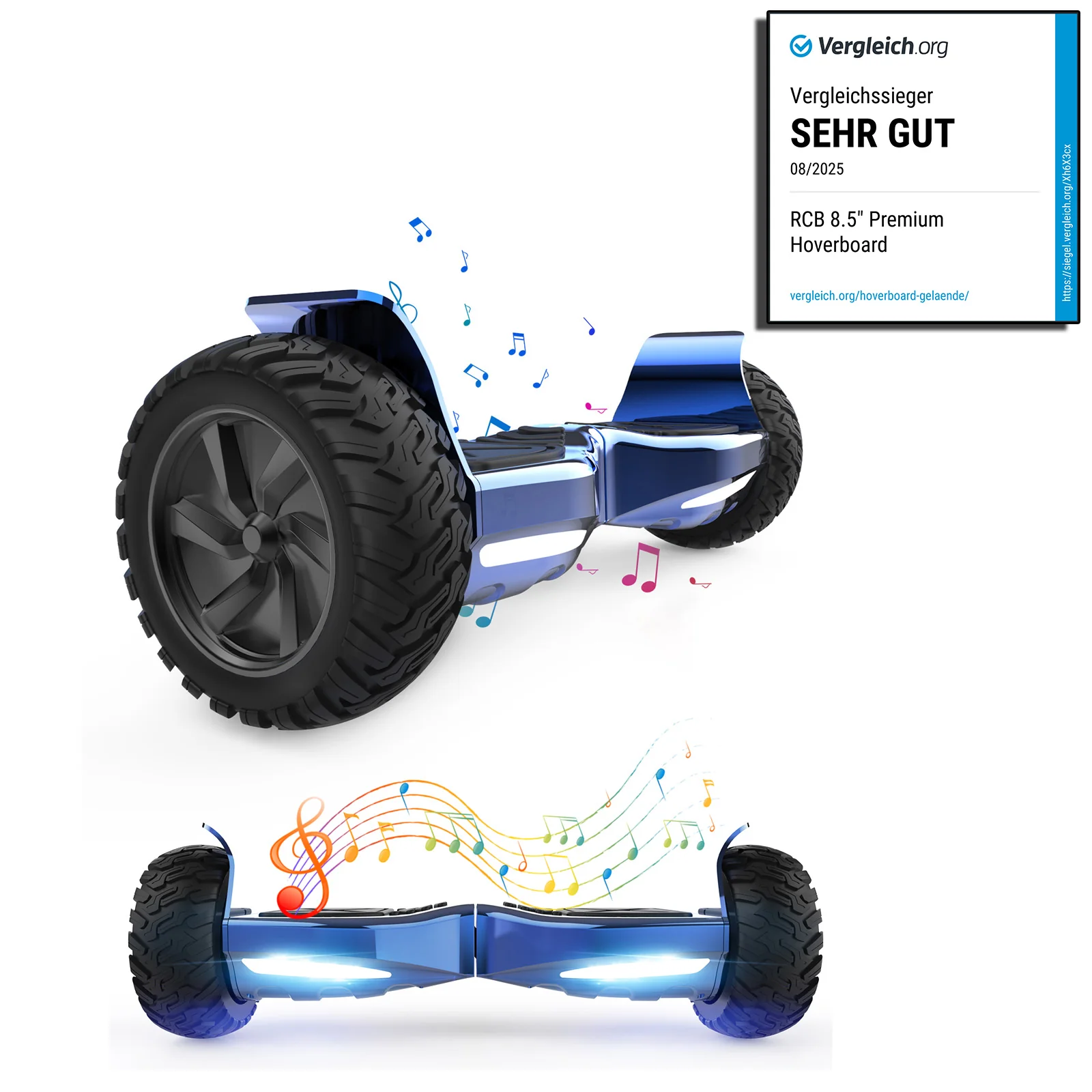RCB HM6 Hoverboard - Image 3