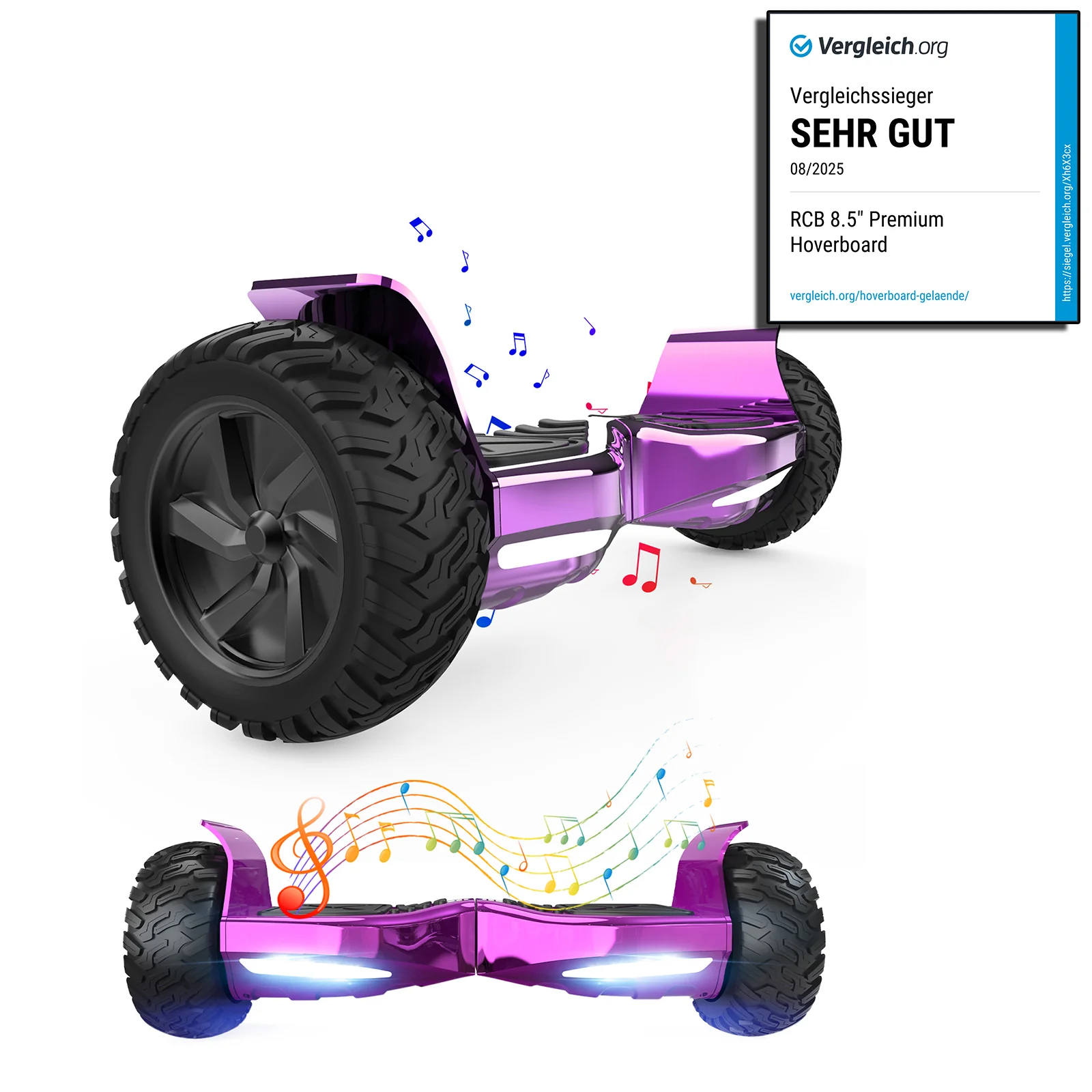 RCB HM6 Hoverboard - Image 4