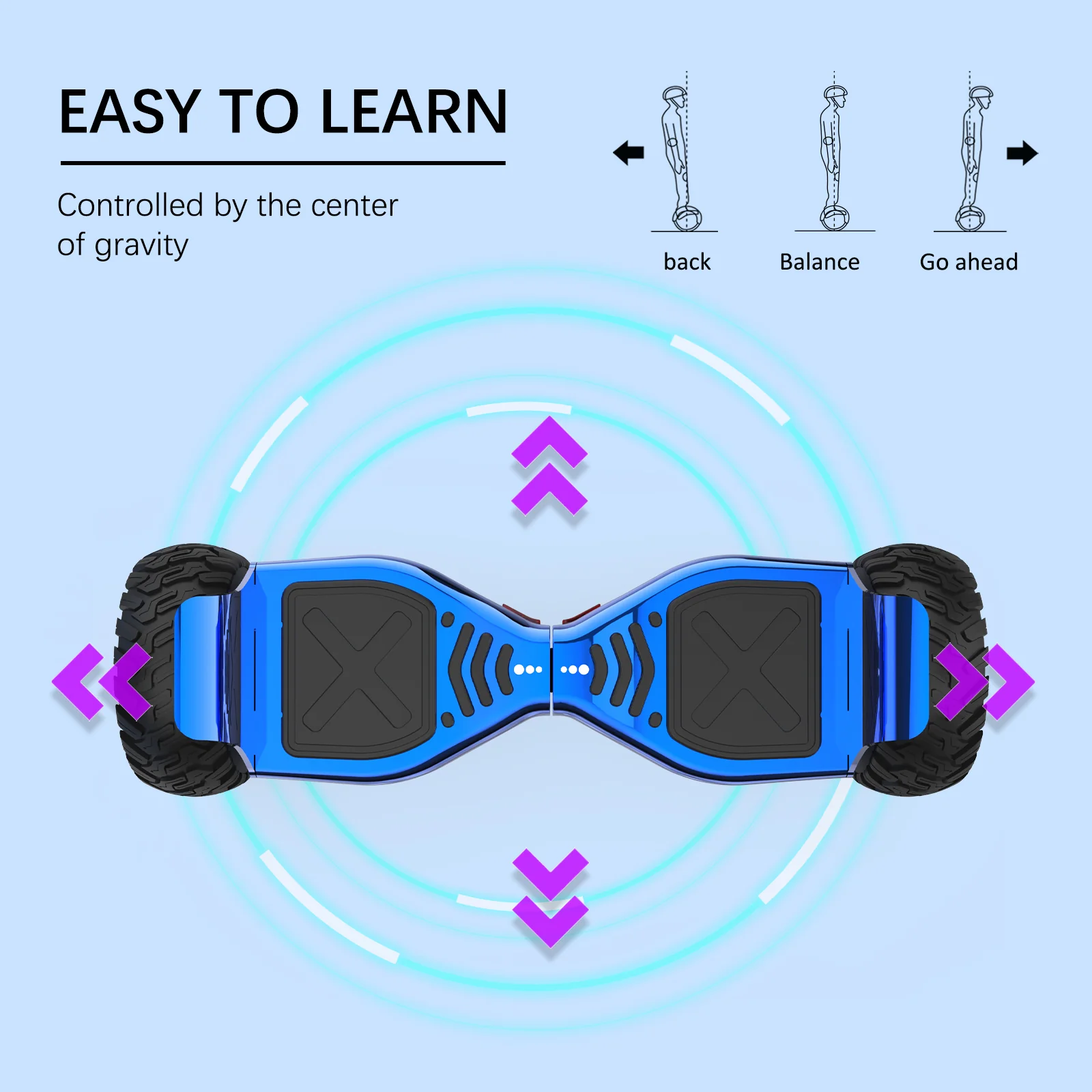 RCB HM6 Hoverboard - Image 7