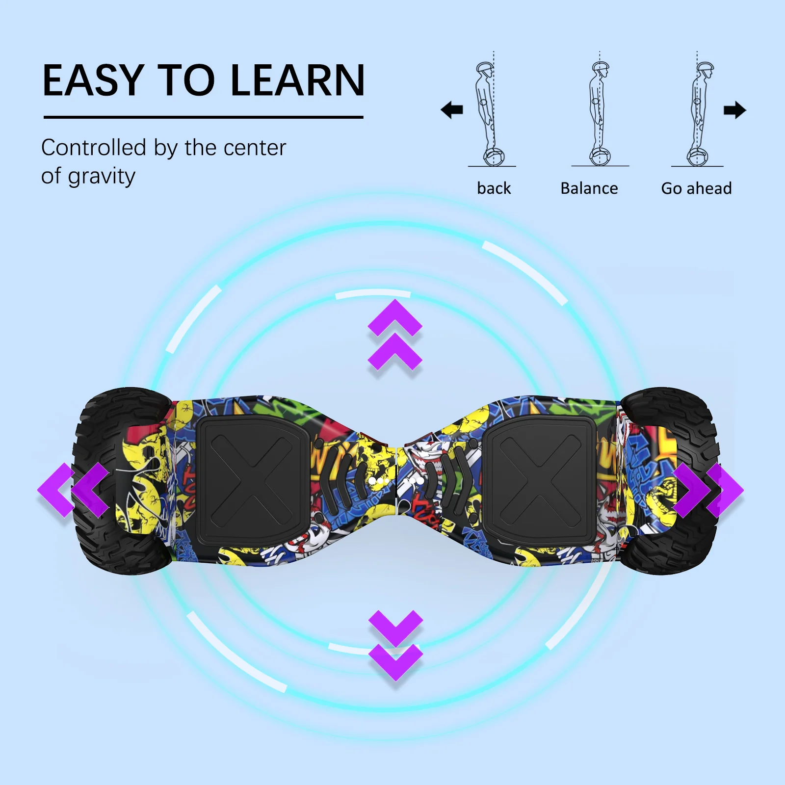RCB HM6 Hoverboard - Image 18