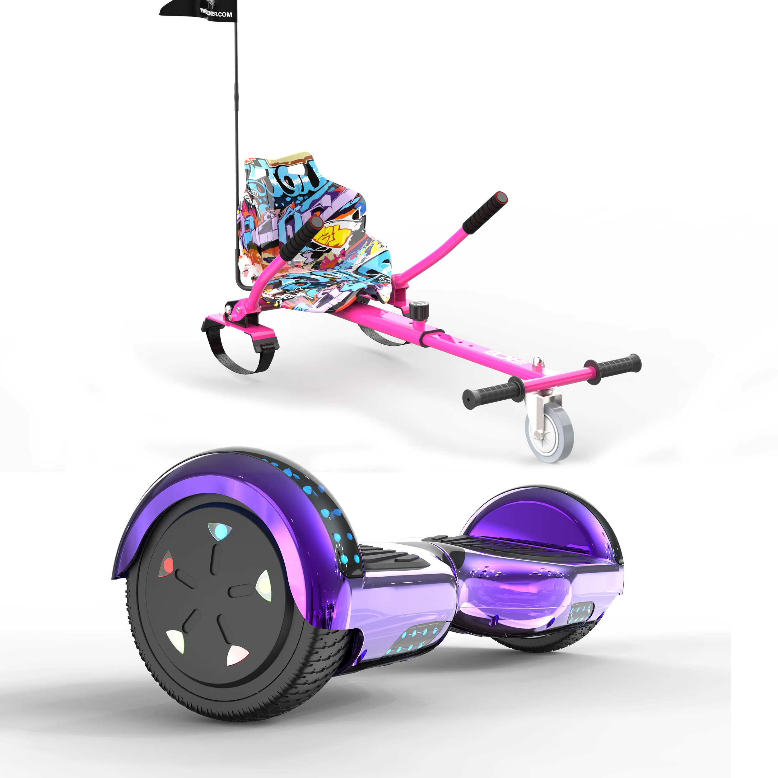RCB JD6 6,5-Zoll-Hoverboard + KT - Image 10