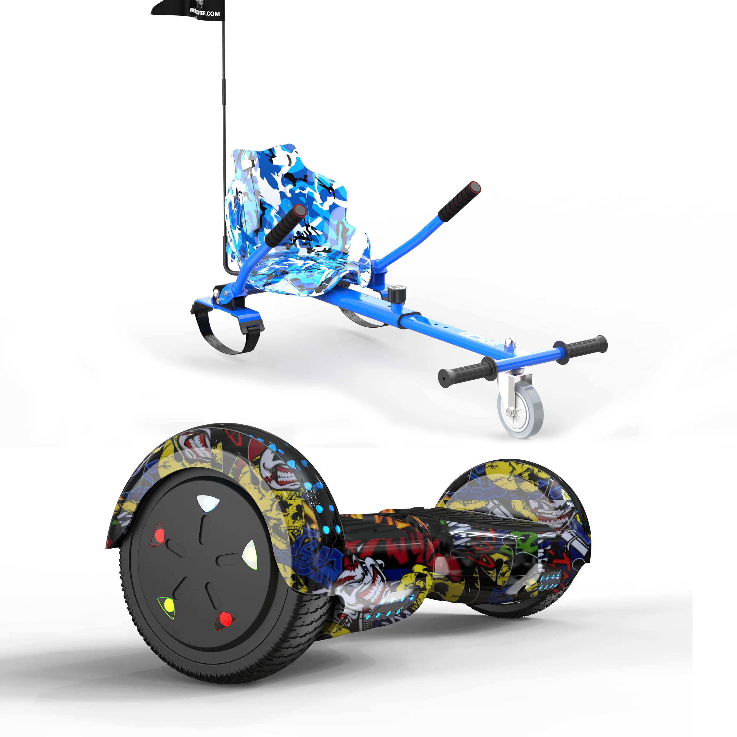 RCB JD6 6,5-Zoll-Hoverboard + KT - Image 11
