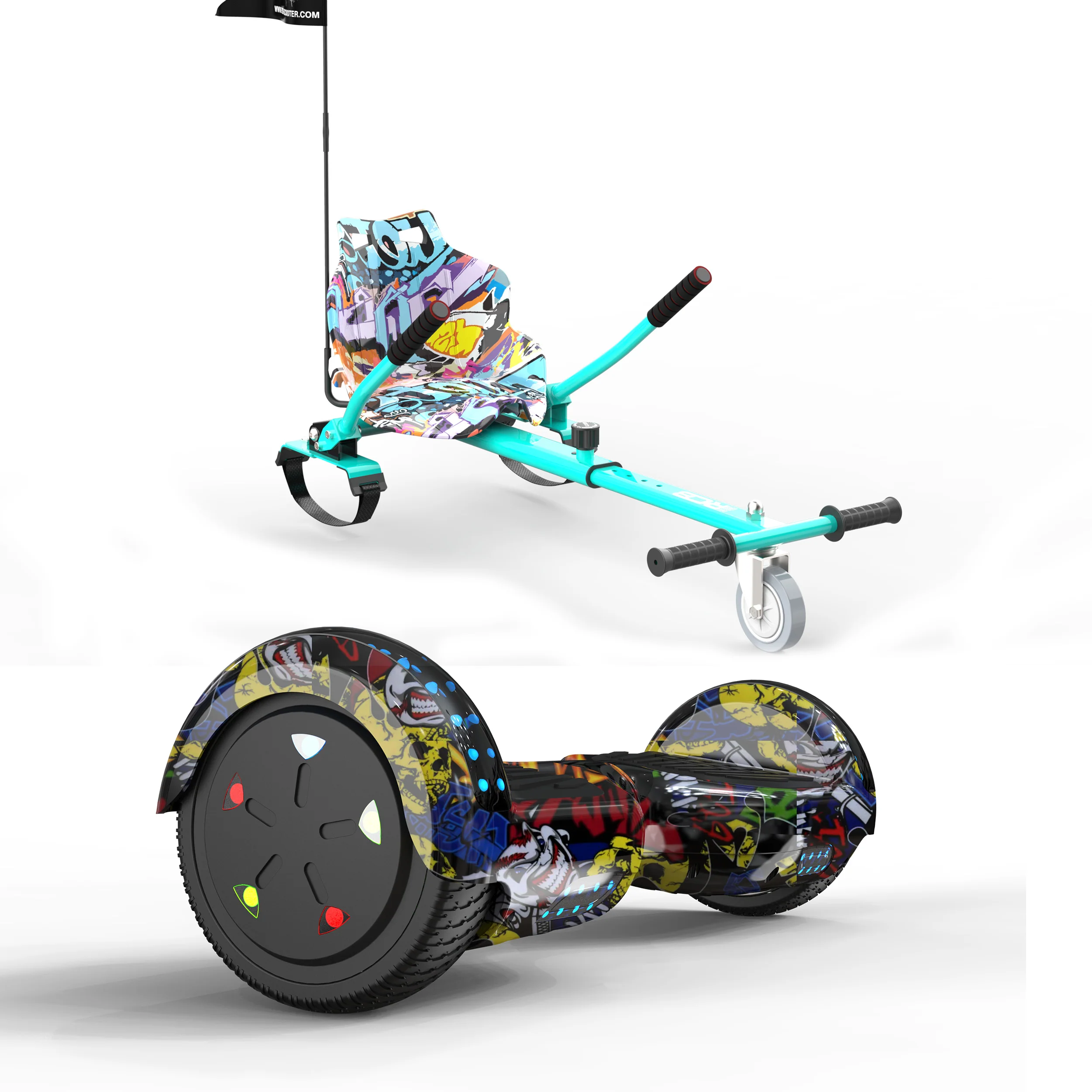 RCB JD6 6,5-Zoll-Hoverboard + KT - Image 13