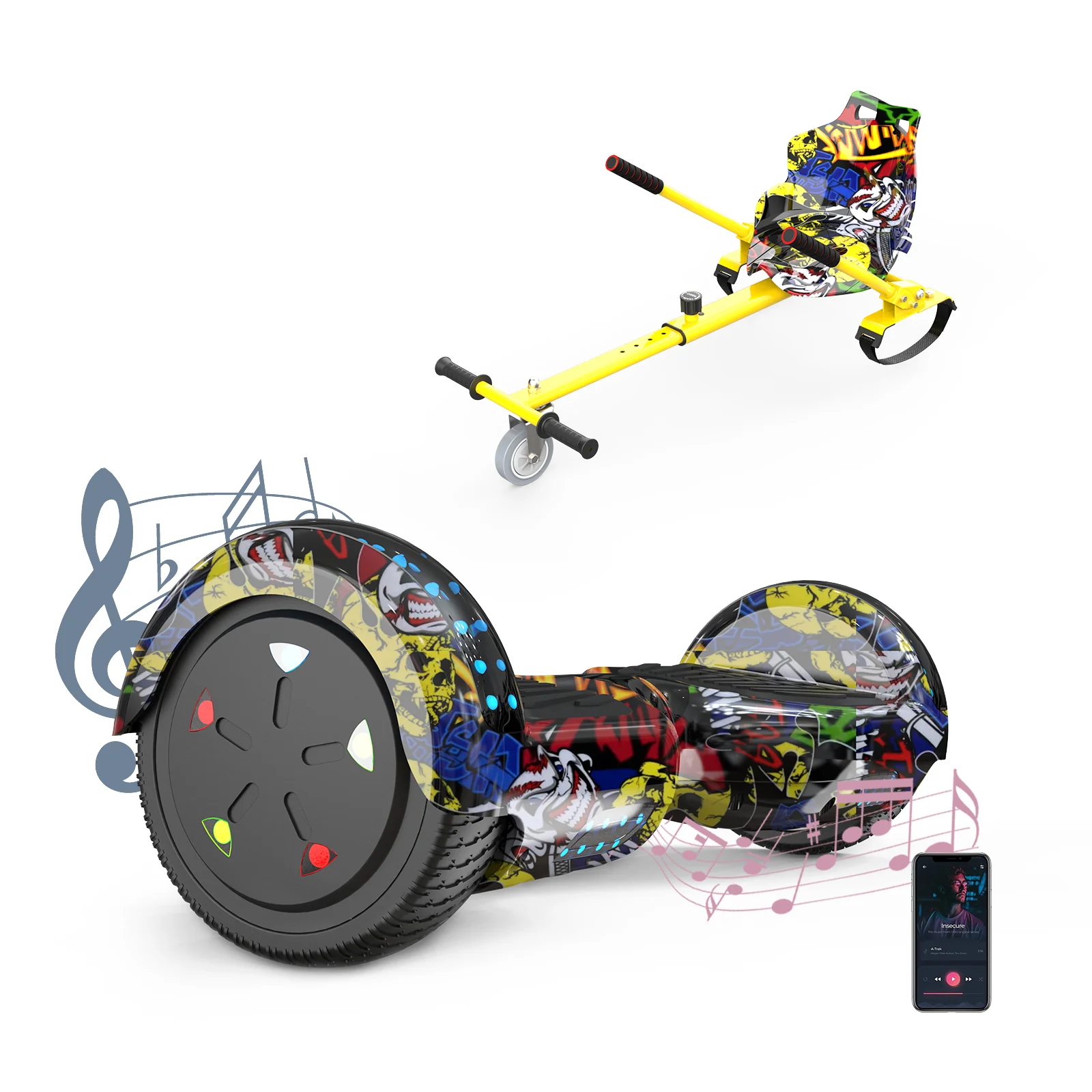 RCB JD6 6,5-Zoll-Hoverboard + KT - Image 14