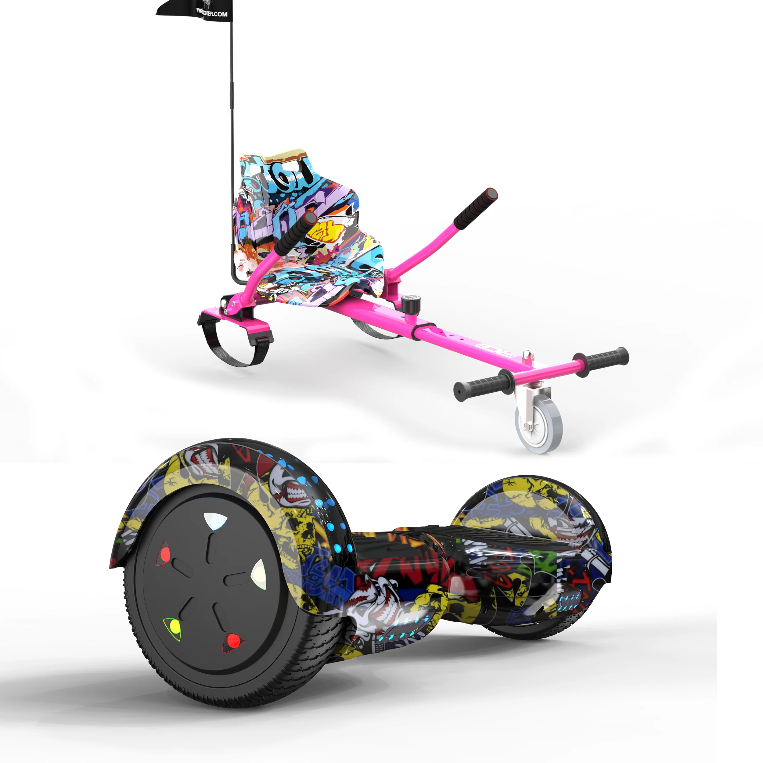 RCB JD6 6,5-Zoll-Hoverboard + KT - Image 15
