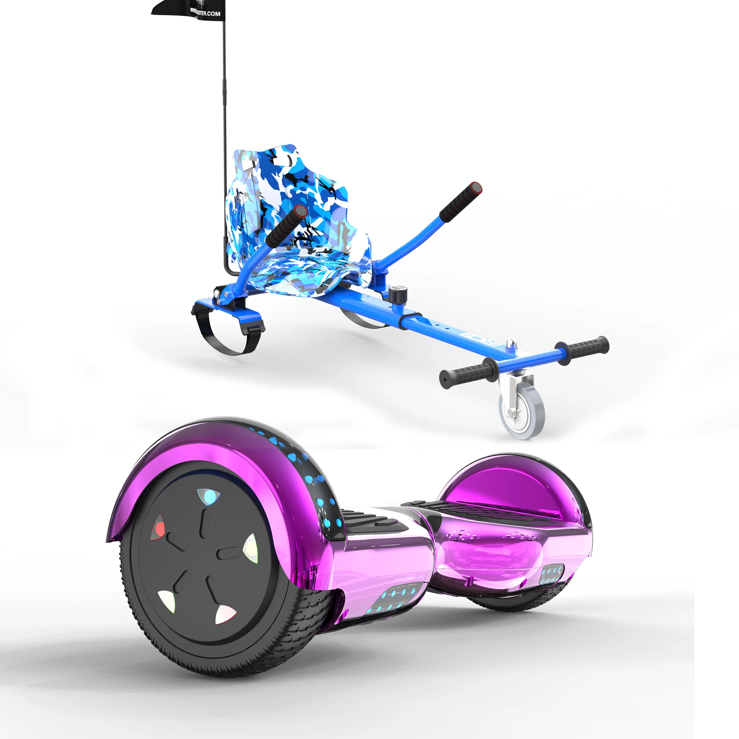 RCB JD6 6,5-Zoll-Hoverboard + KT - Image 16