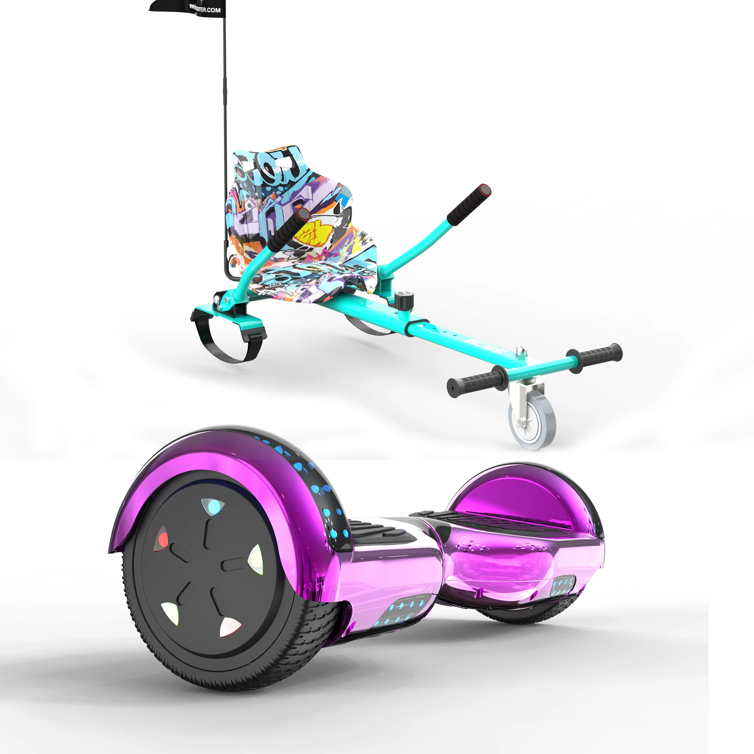 RCB JD6 6,5-Zoll-Hoverboard + KT - Image 18