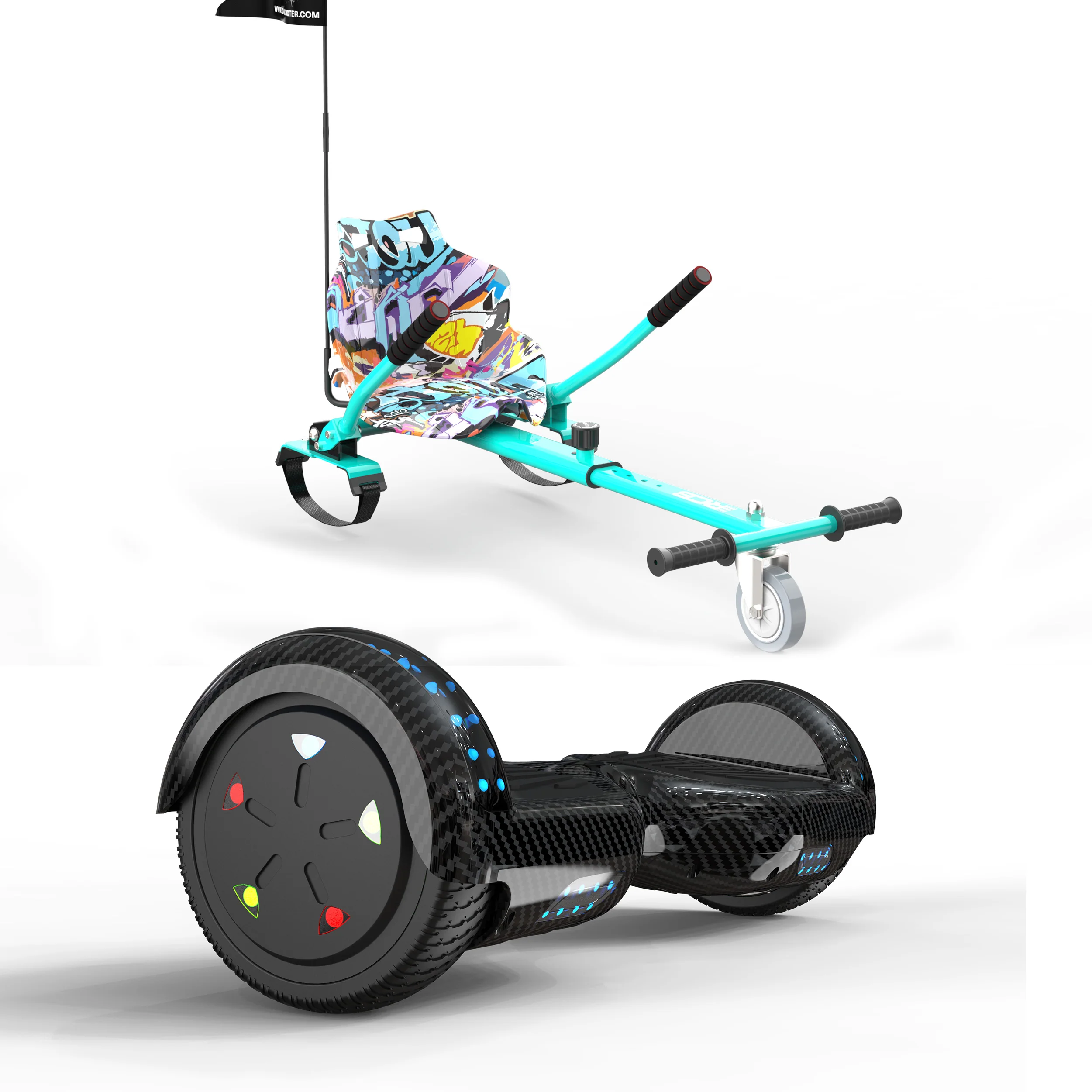 RCB JD6 6,5-Zoll-Hoverboard + KT - Image 21