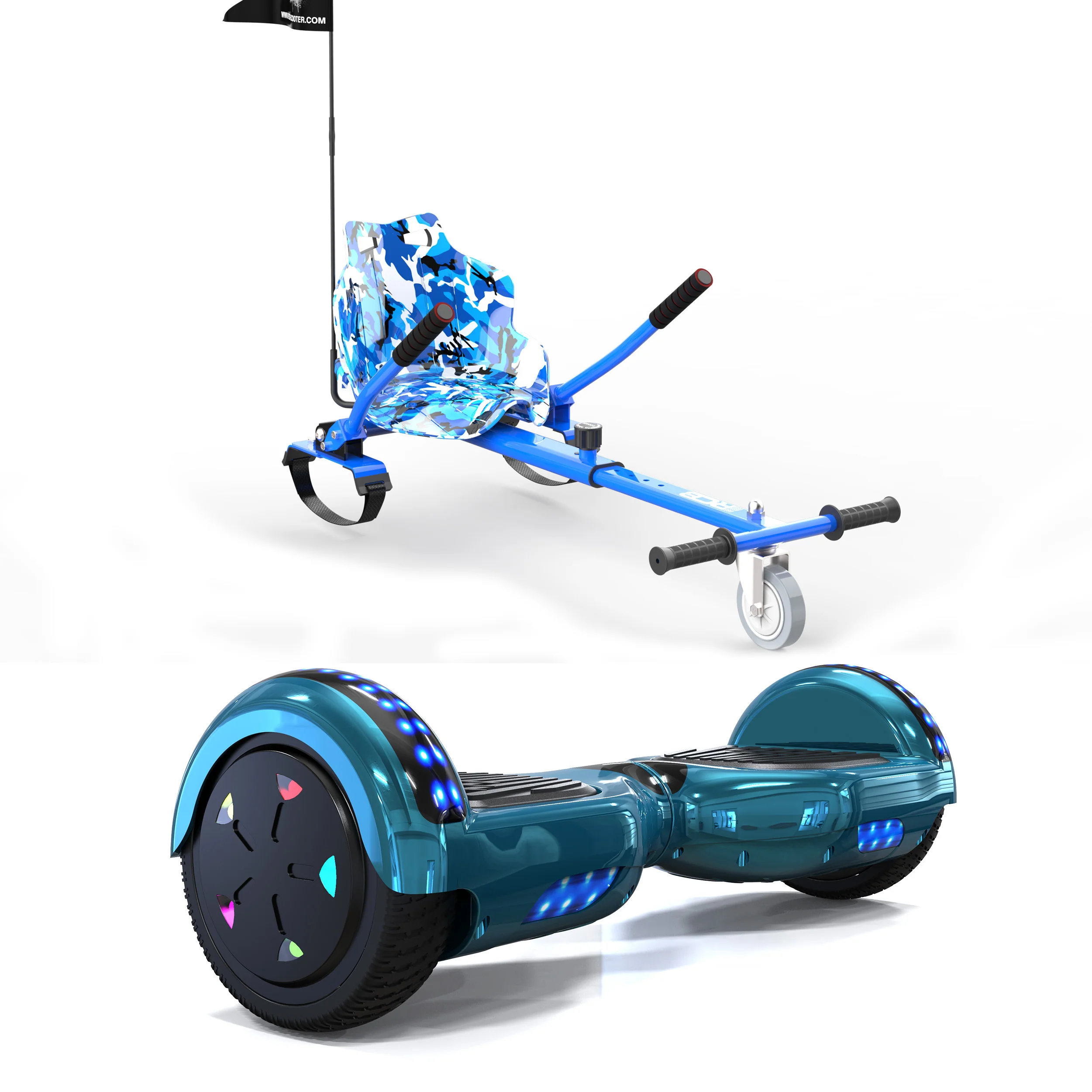 RCB JD6 6,5-Zoll-Hoverboard + KT - Image 22
