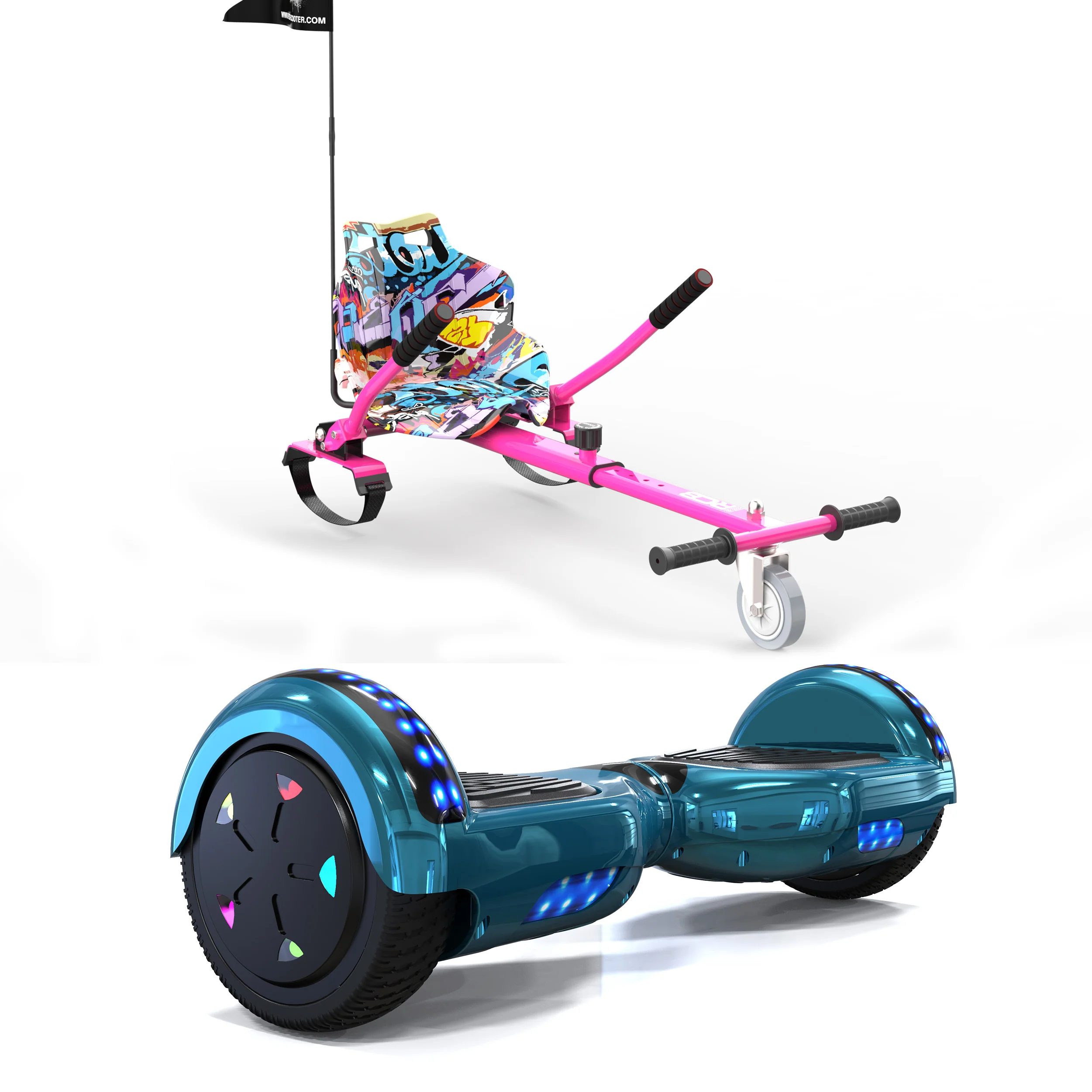 RCB JD6 6,5-Zoll-Hoverboard + KT - Image 23