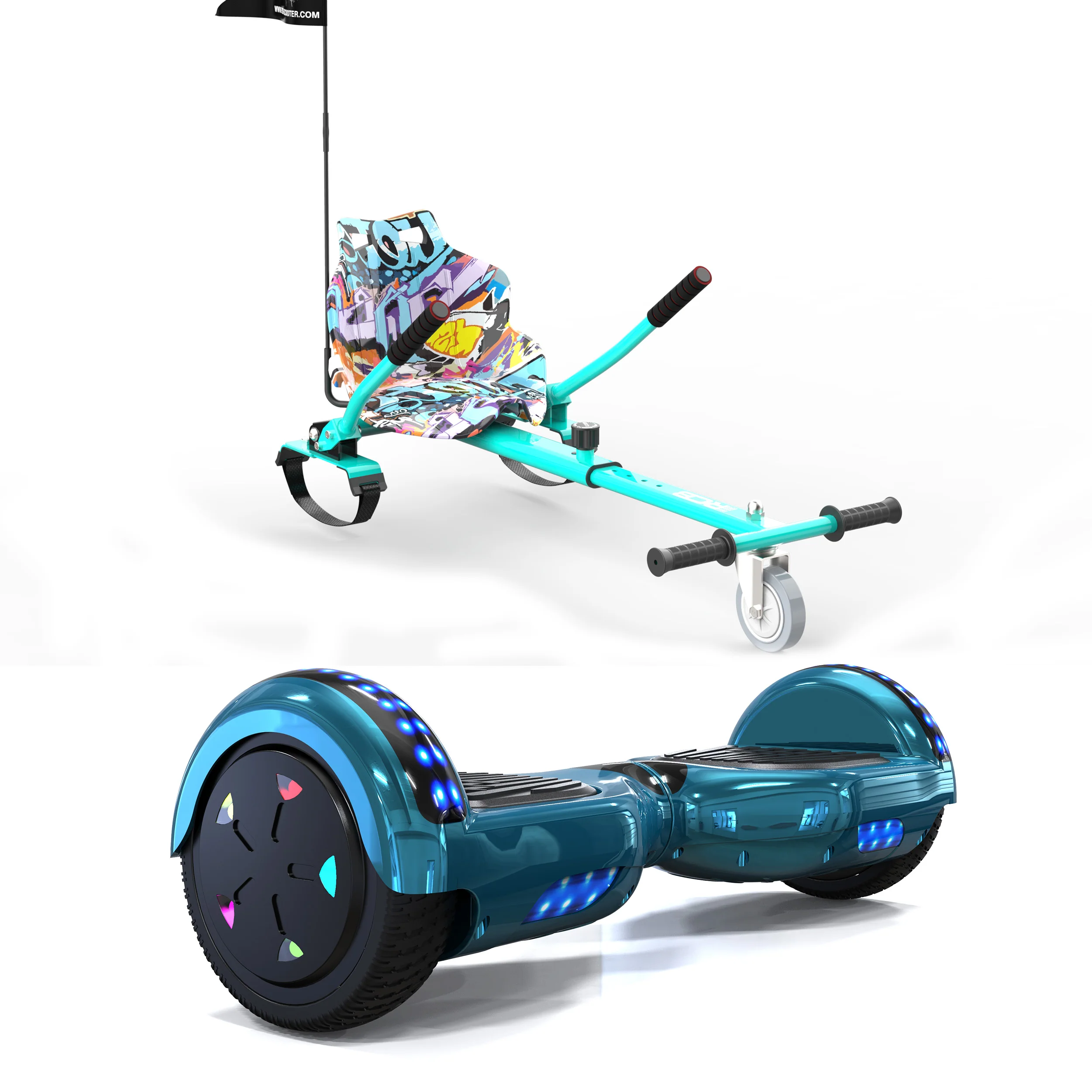 RCB JD6 6,5-Zoll-Hoverboard + KT - Image 24