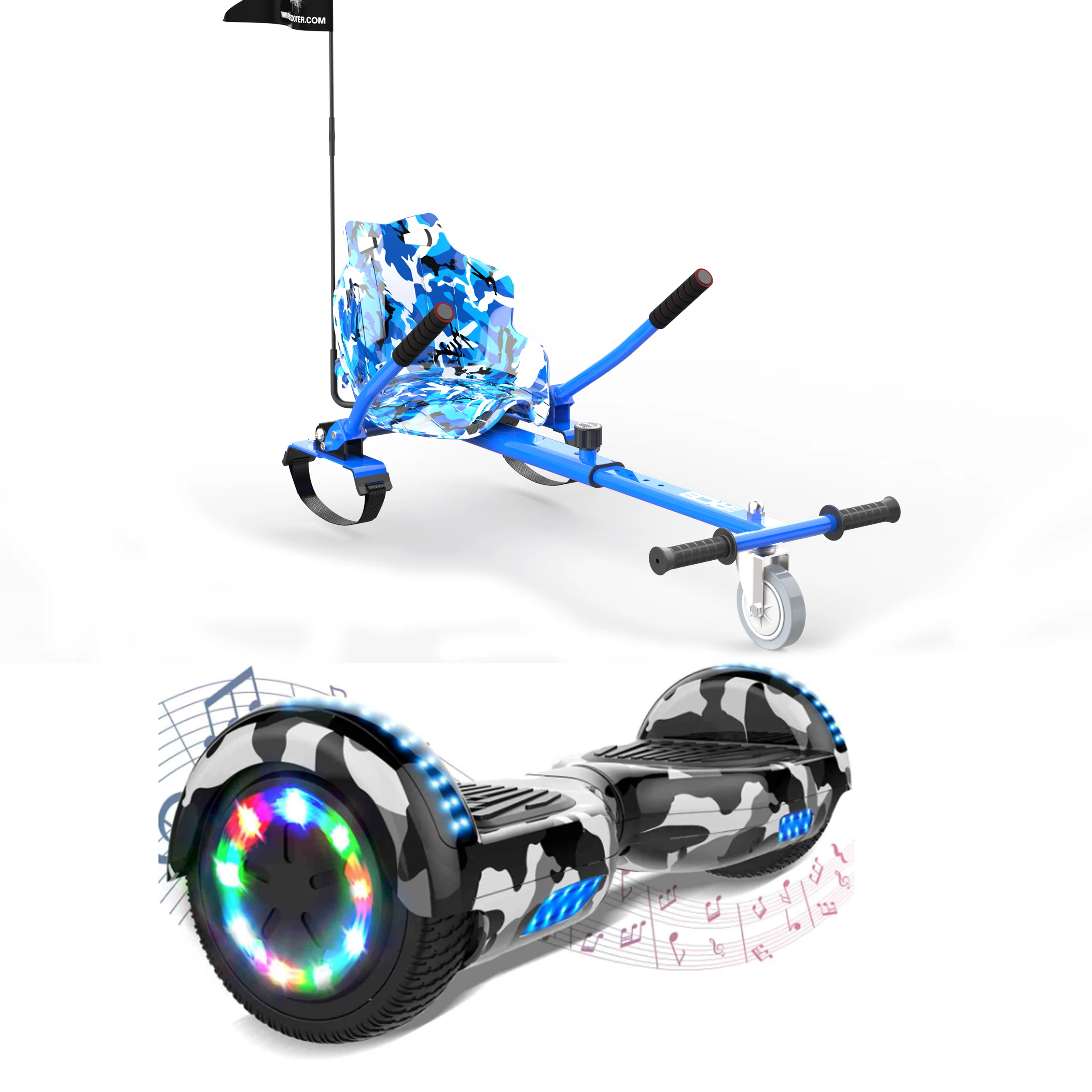 RCB JD6 6,5-Zoll-Hoverboard + KT - Image 25