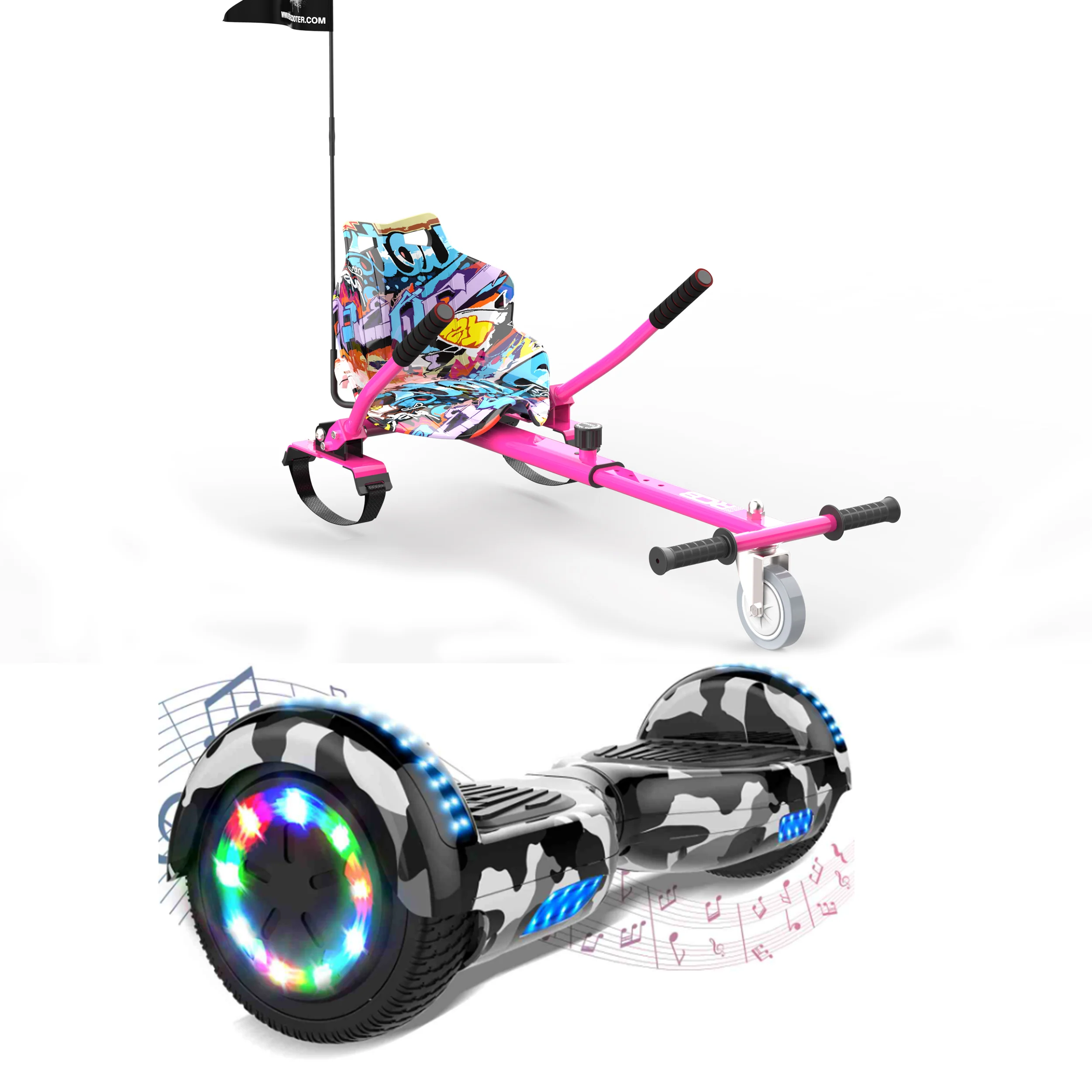 RCB JD6 6,5-Zoll-Hoverboard + KT - Image 26