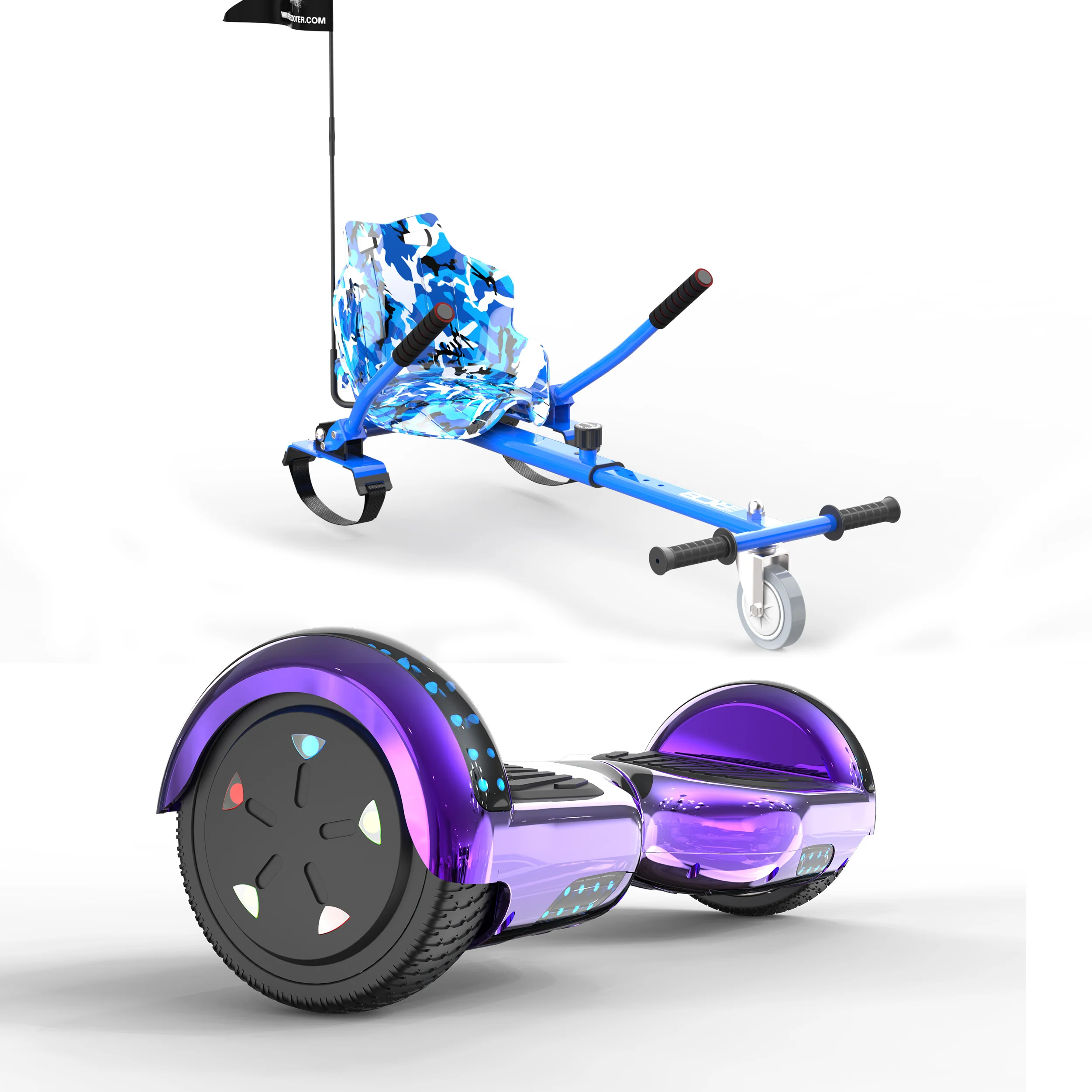RCB JD6 6,5-Zoll-Hoverboard + KT - Image 3