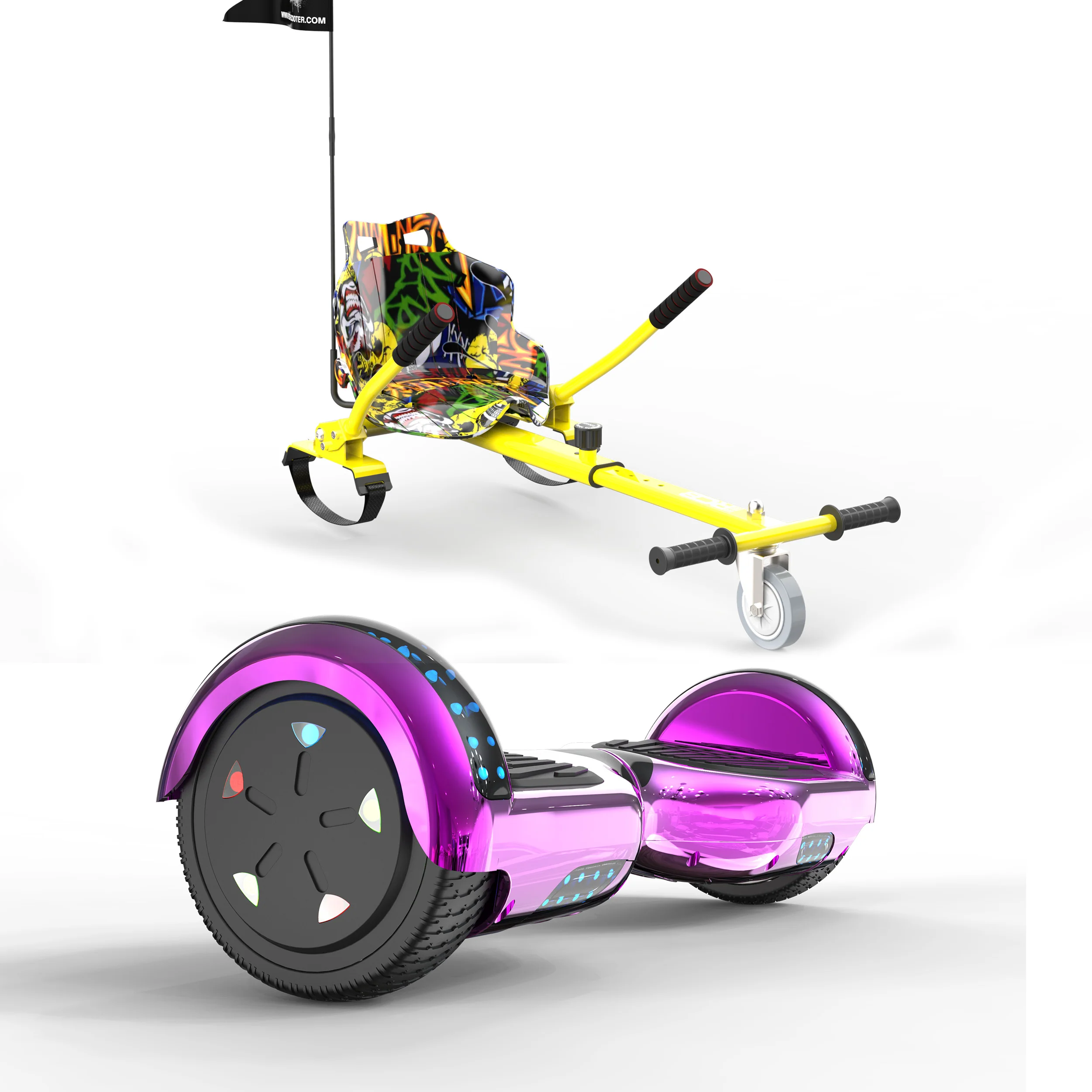 RCB JD6 6,5-Zoll-Hoverboard + KT - Image 32