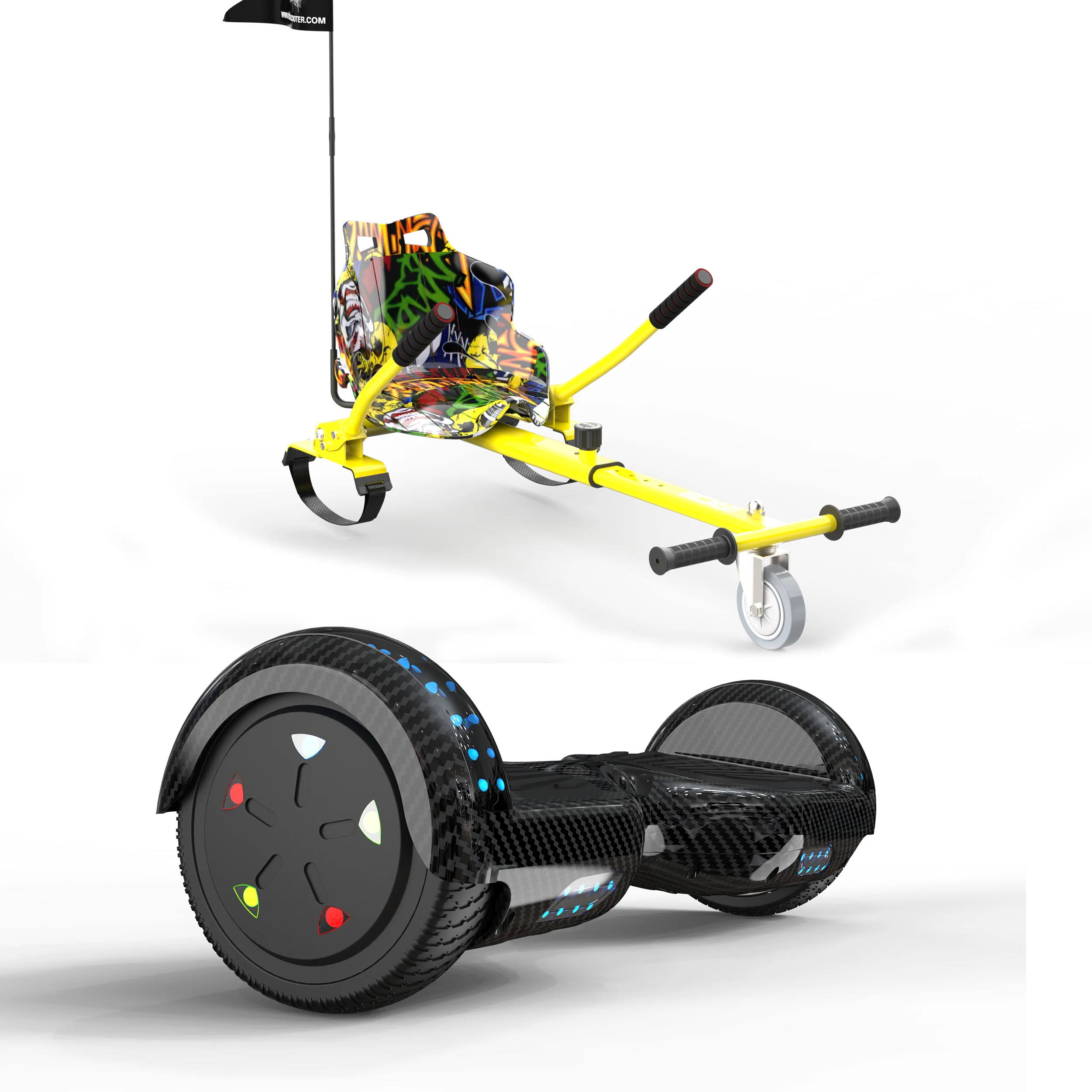 RCB JD6 6,5-Zoll-Hoverboard + KT - Image 35