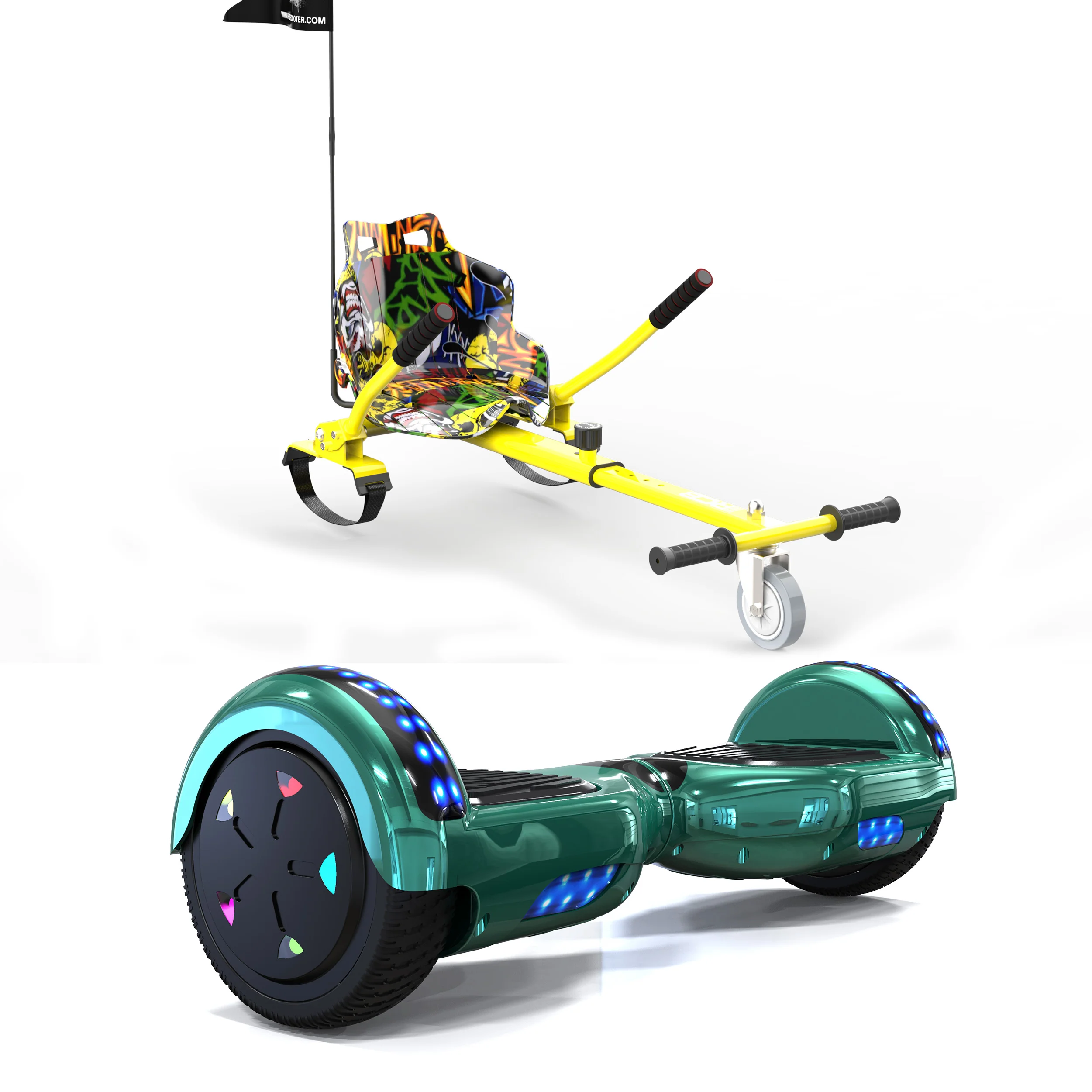RCB JD6 6,5-Zoll-Hoverboard + KT - Image 38