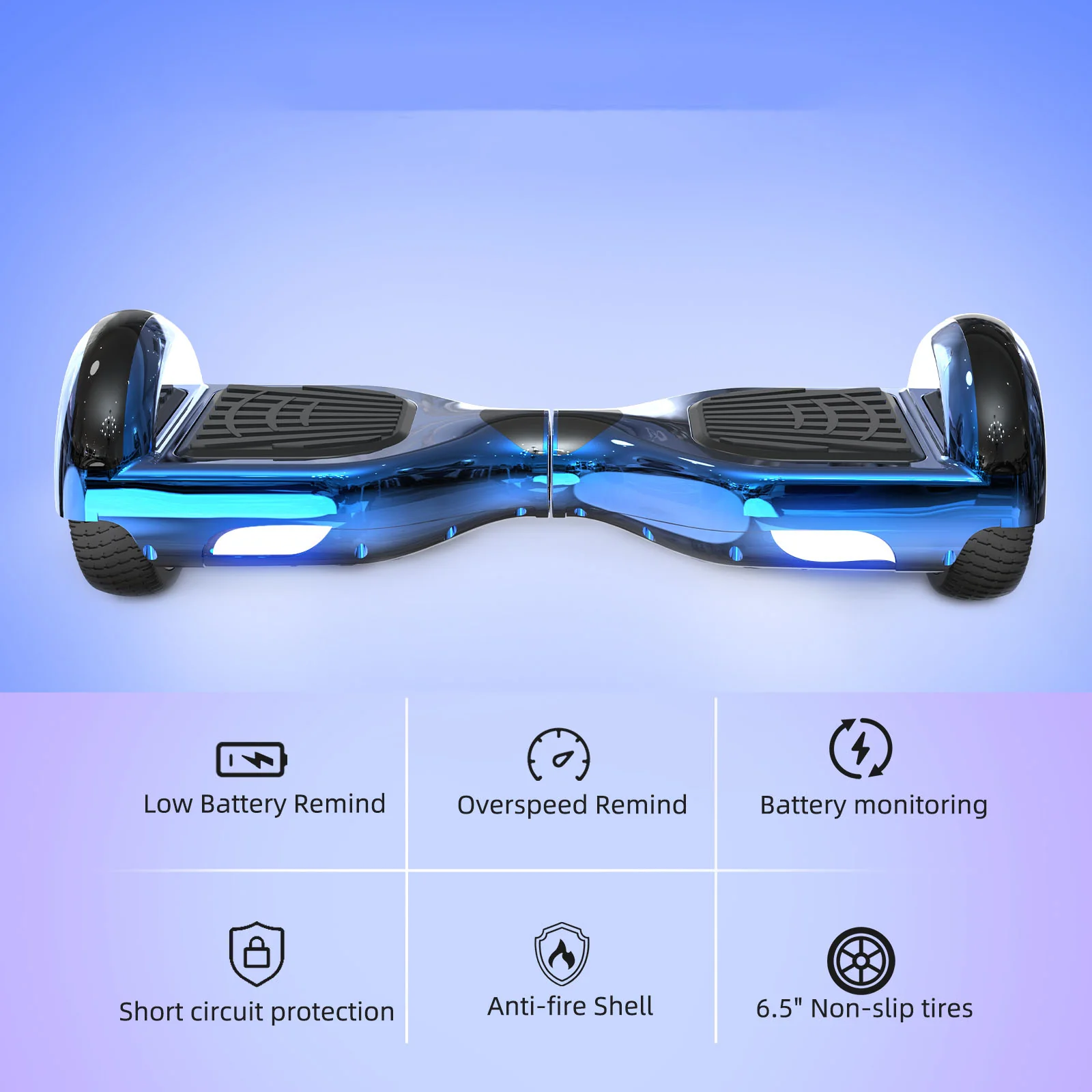 RCB JD6 6,5-Zoll-Hoverboard + KT - Image 39