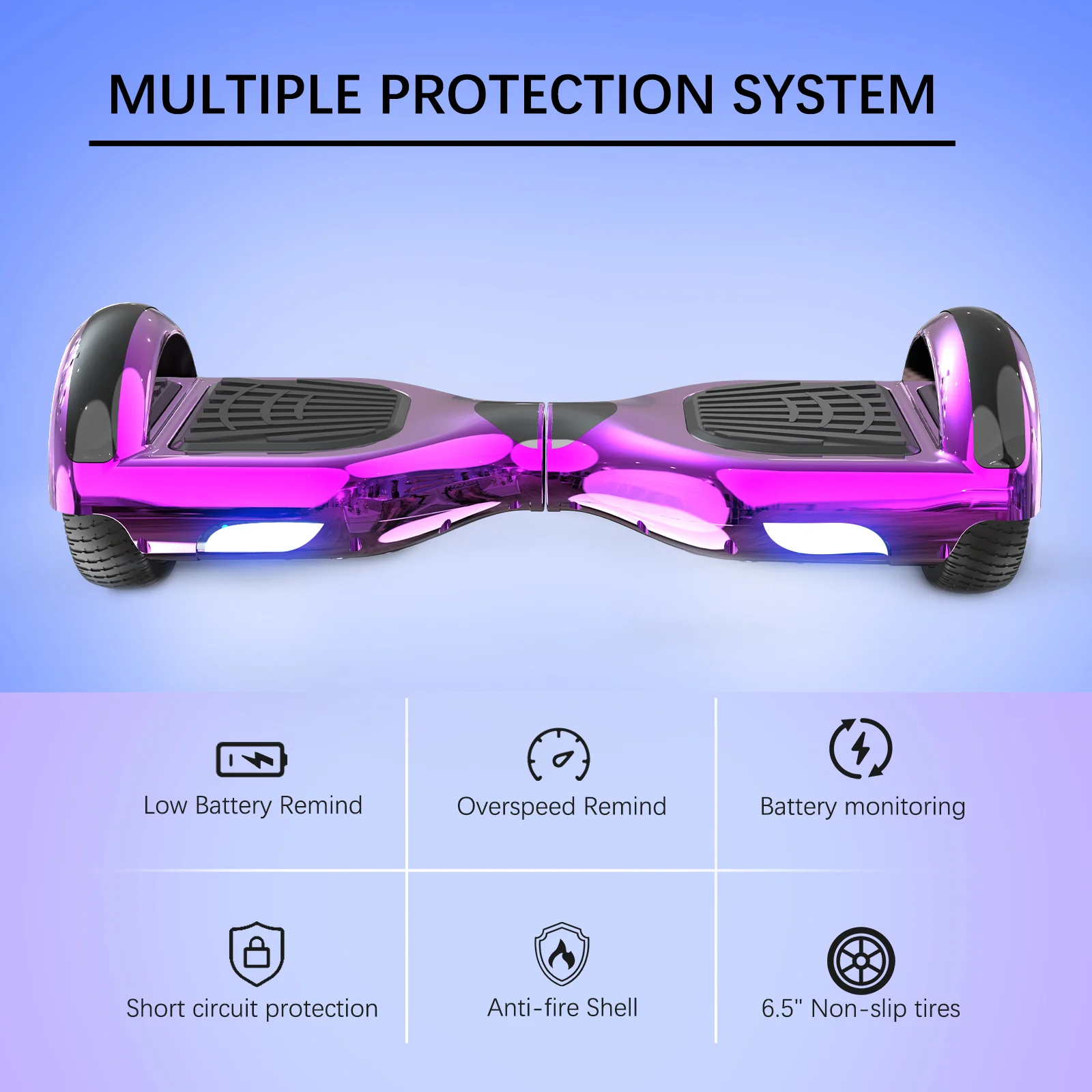 RCB JD6 6,5-Zoll-Hoverboard + KT - Image 44