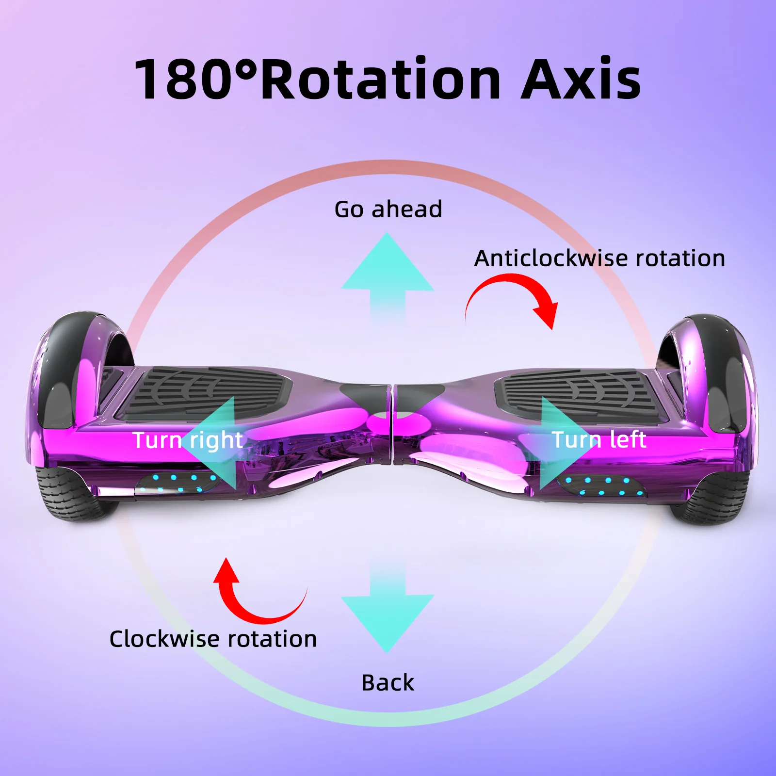 RCB JD6 6,5-Zoll-Hoverboard + KT - Image 47
