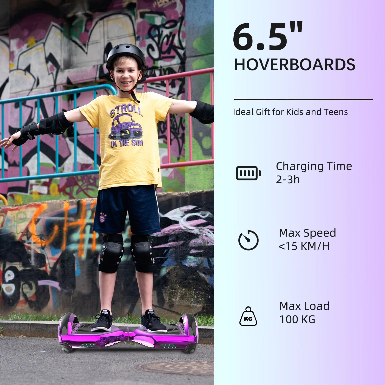 RCB JD6 6,5-Zoll-Hoverboard + KT - Image 48