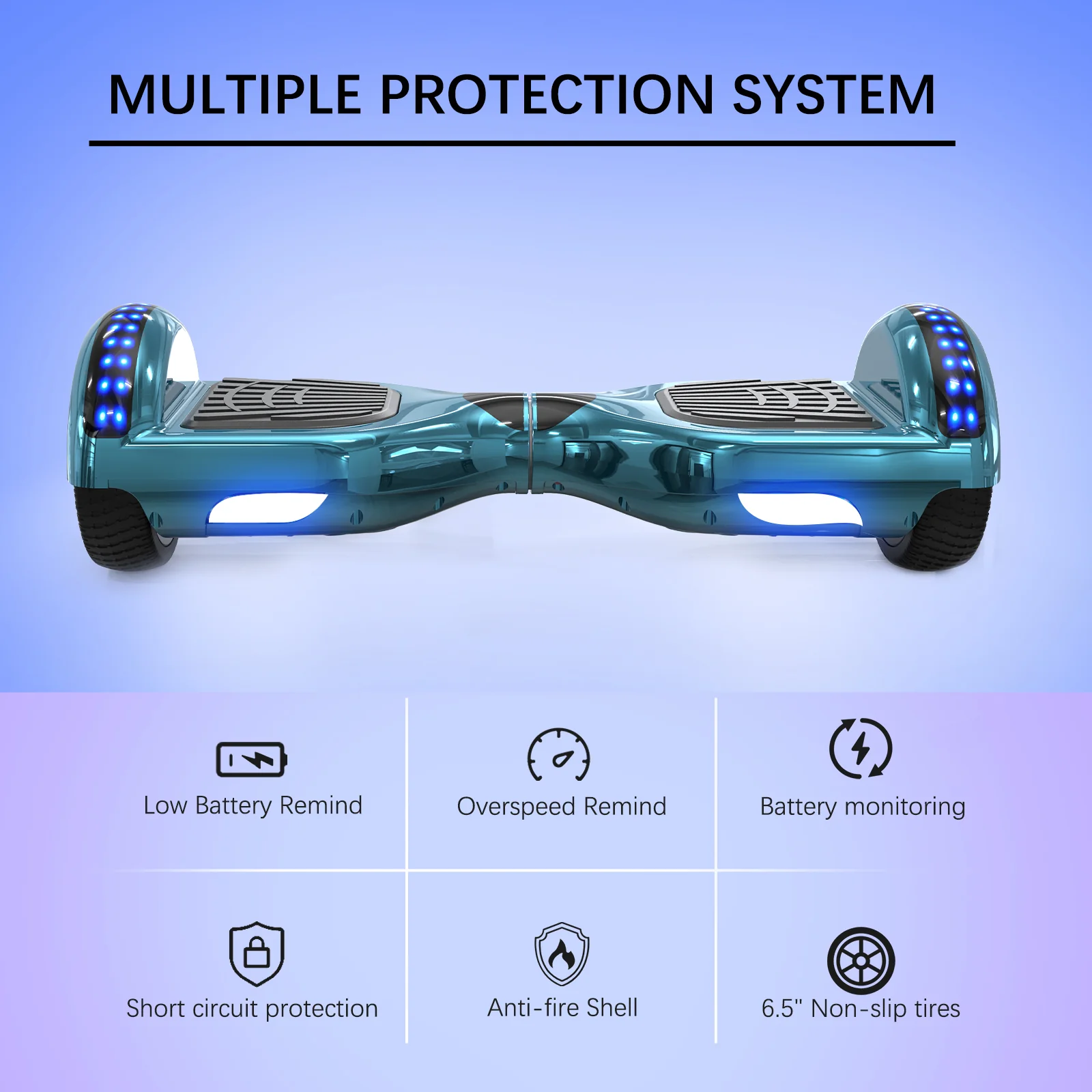RCB JD6 6,5-Zoll-Hoverboard + KT - Image 49
