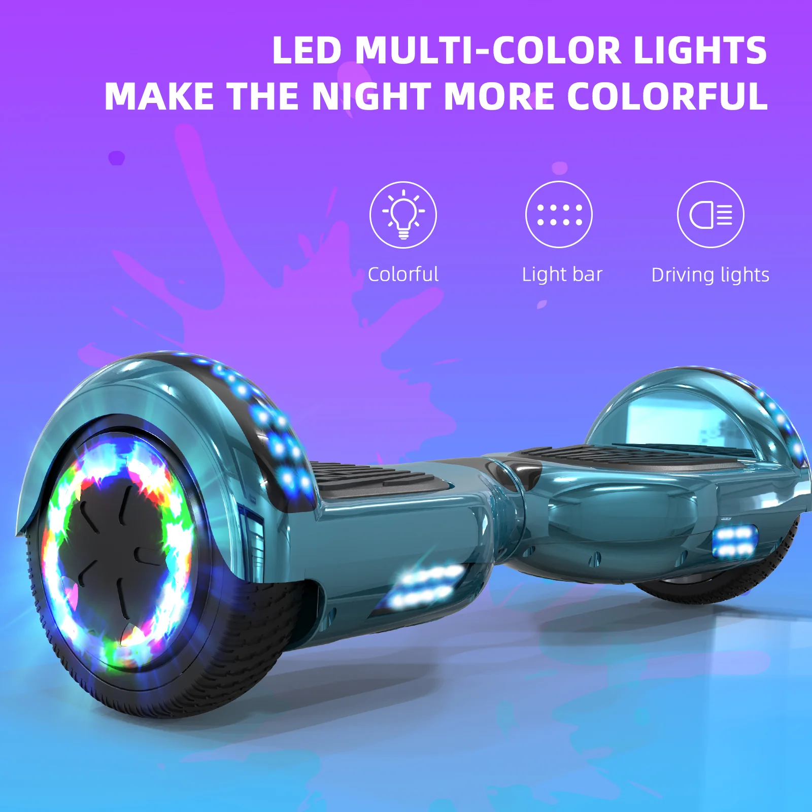 RCB JD6 6,5-Zoll-Hoverboard + KT - Image 50
