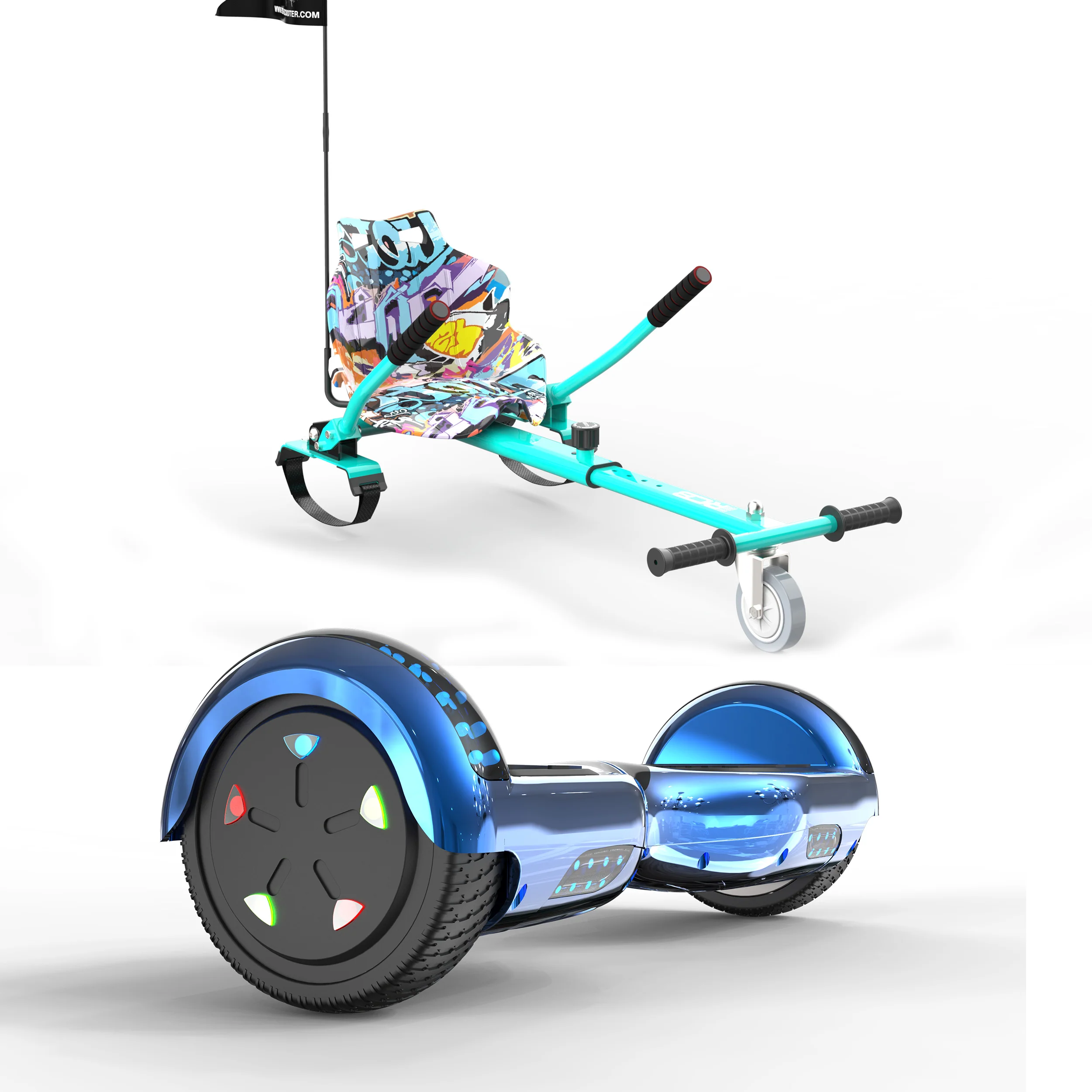 RCB JD6 6,5-Zoll-Hoverboard + KT - Image 6
