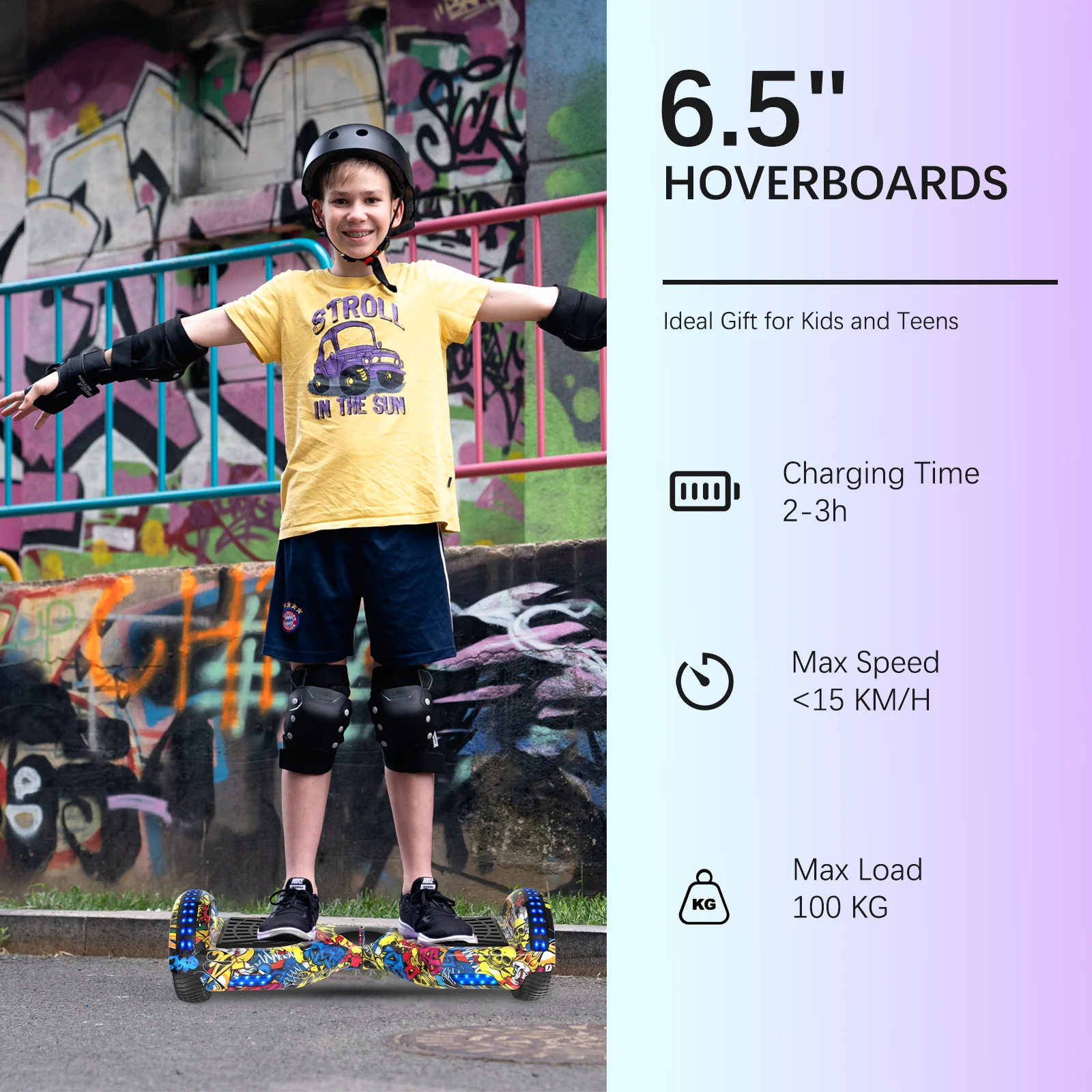 RCB JD6 6,5-Zoll-Hoverboard + KT - Image 62