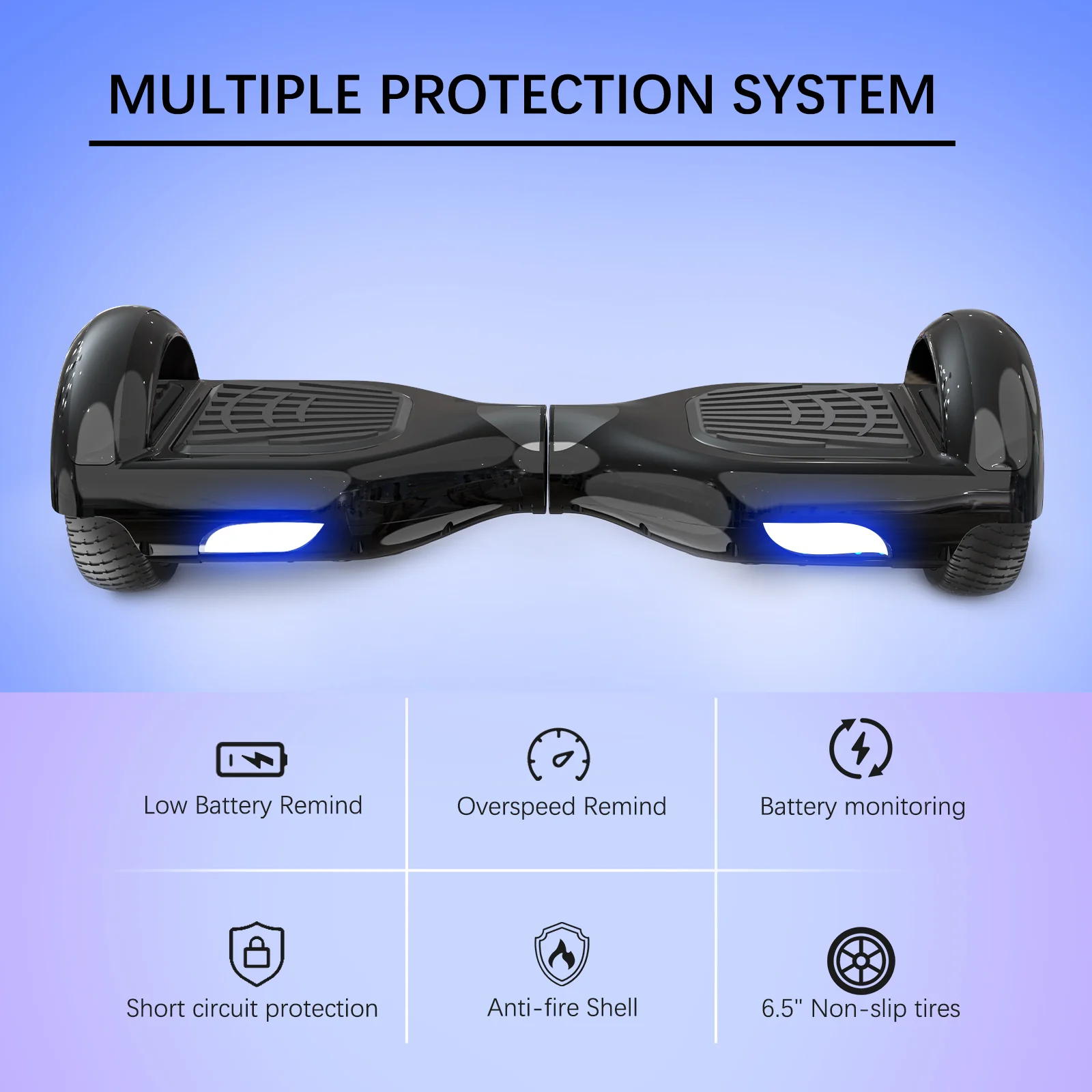 RCB JD6 6,5-Zoll-Hoverboard + KT - Image 63