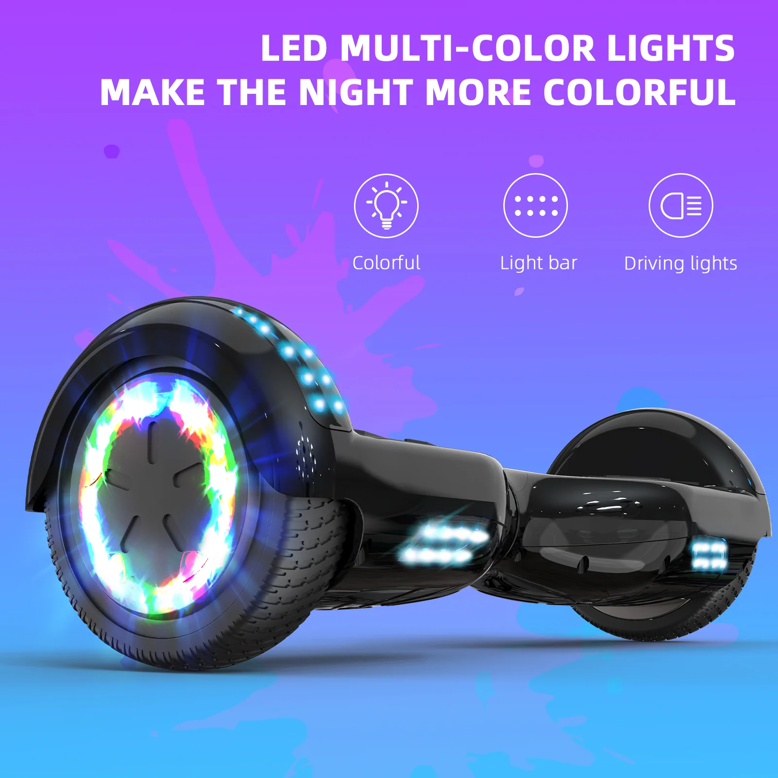 RCB JD6 6,5-Zoll-Hoverboard + KT - Image 64