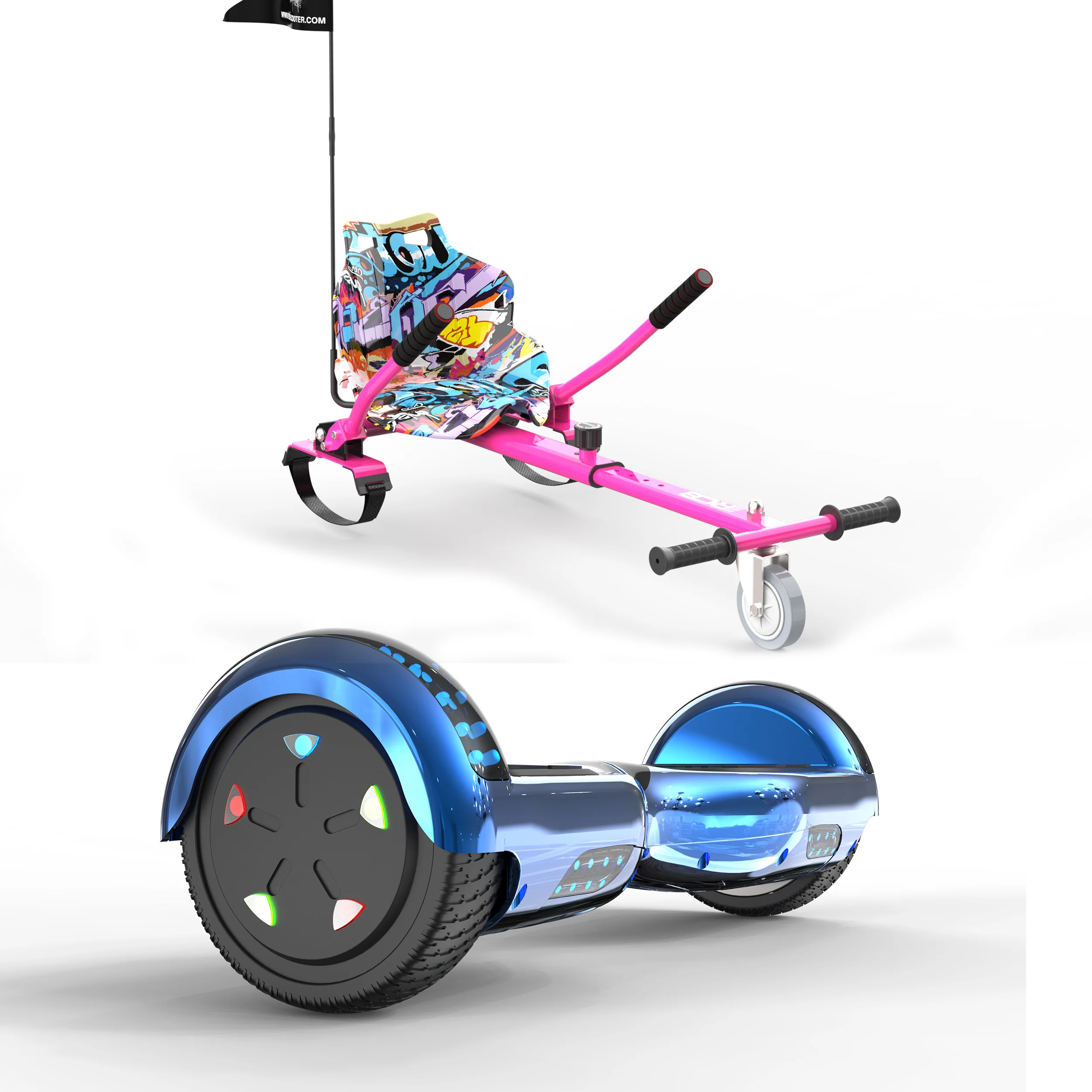 RCB JD6 6,5-Zoll-Hoverboard + KT - Image 7