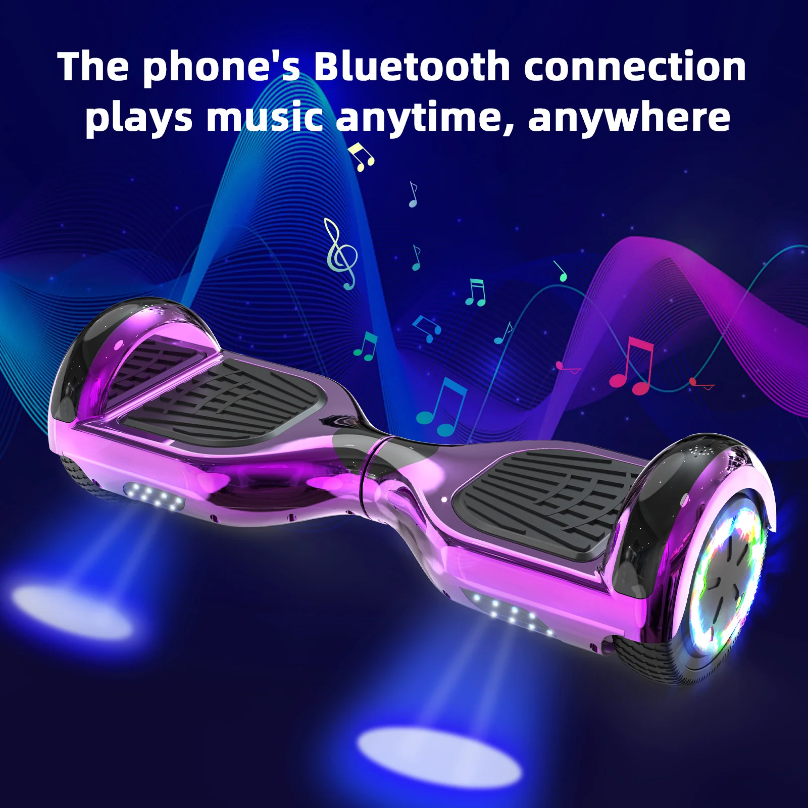 RCB JD6 Hoverboards 6.5 Inch Skateboard Children(Comes with five-color LED lights) - Image 45