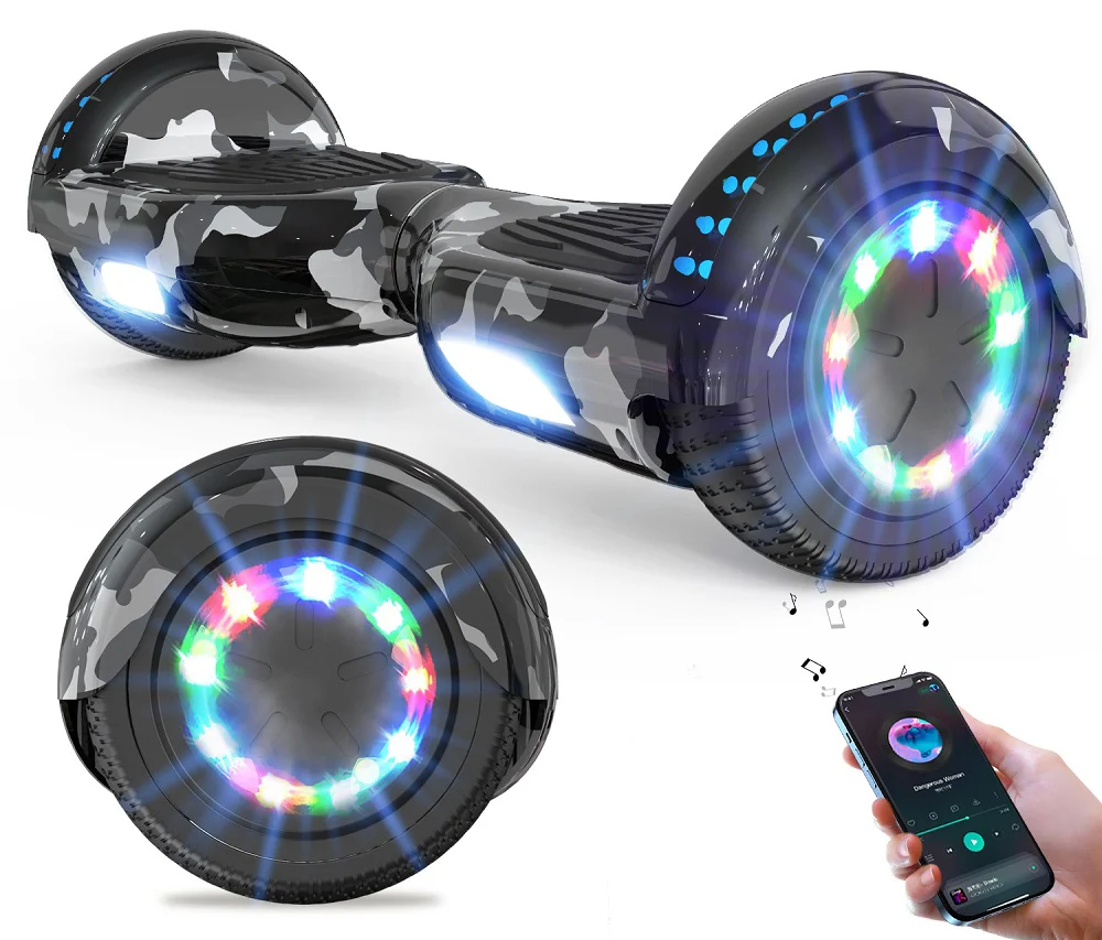 RCB JD6 Hoverboards 6.5 Inch Skateboard Children(Comes with five-color LED lights) - Image 6