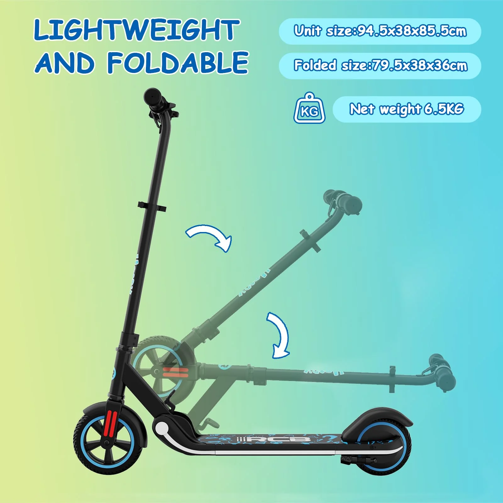 RCB R11 Electric Scooter for Kids 6-12 - Image 10