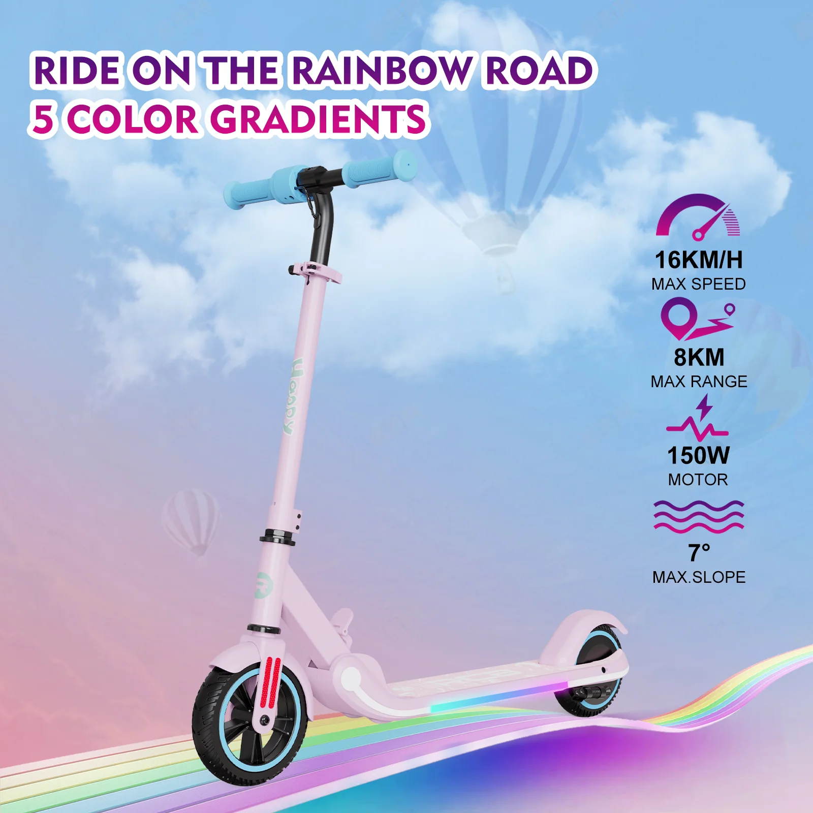 RCB R11 Electric Scooter for Kids 6-12 - Image 8