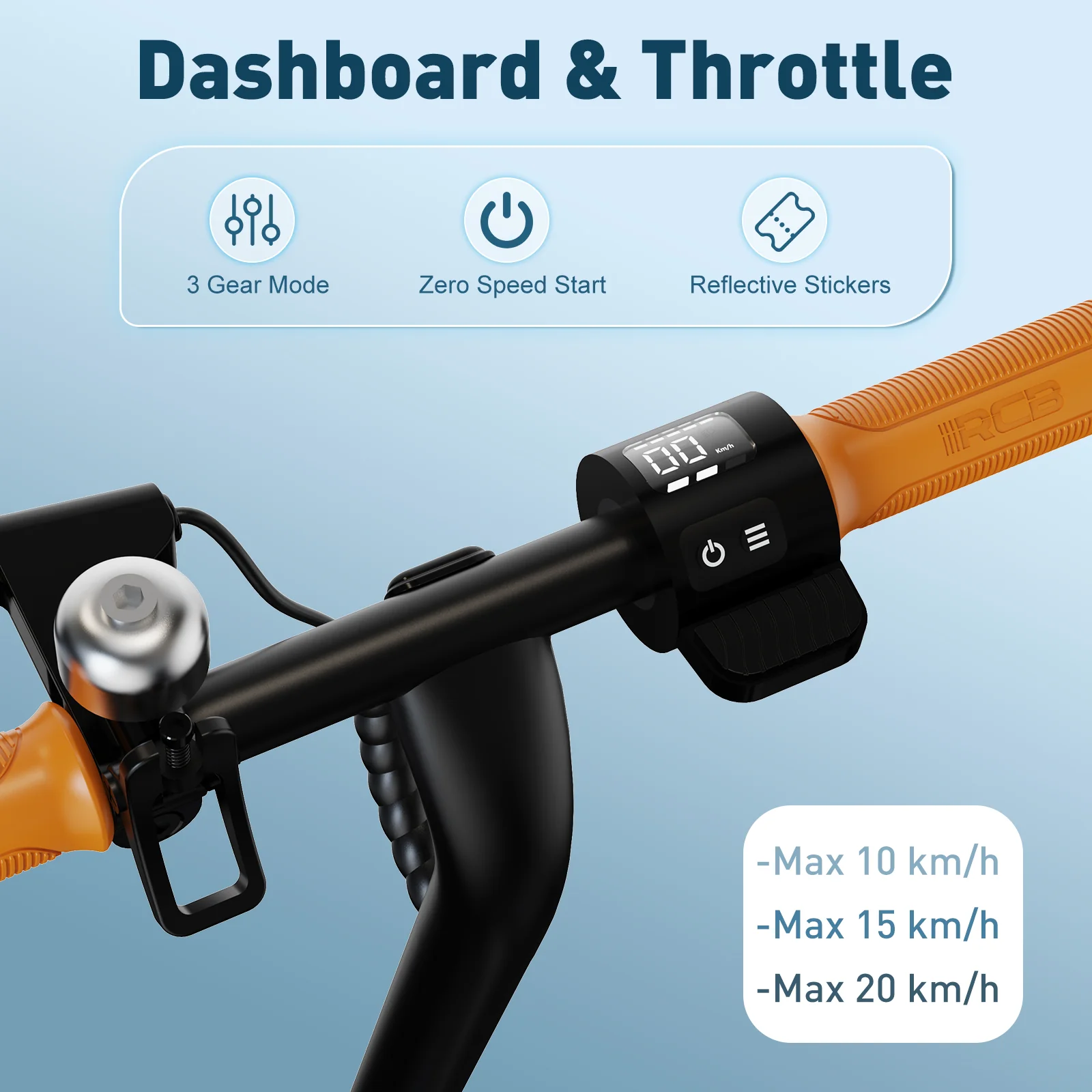 RCB R7X Electric Scooter for Children and Teenagers( 6-12) - Image 5