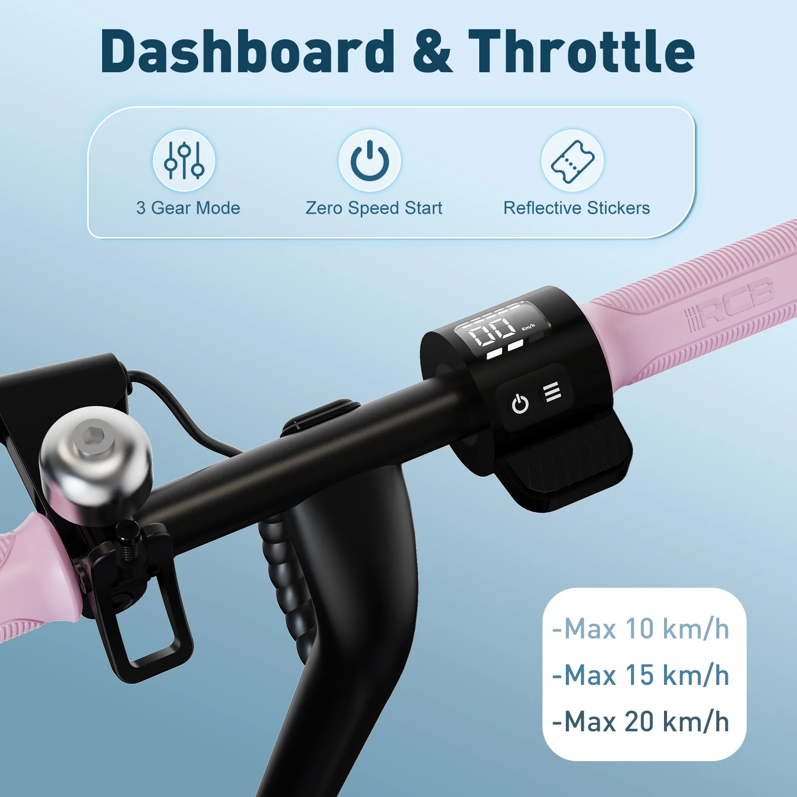 RCB R7X Electric Scooter for Children and Teenagers( 6-12) - Image 8