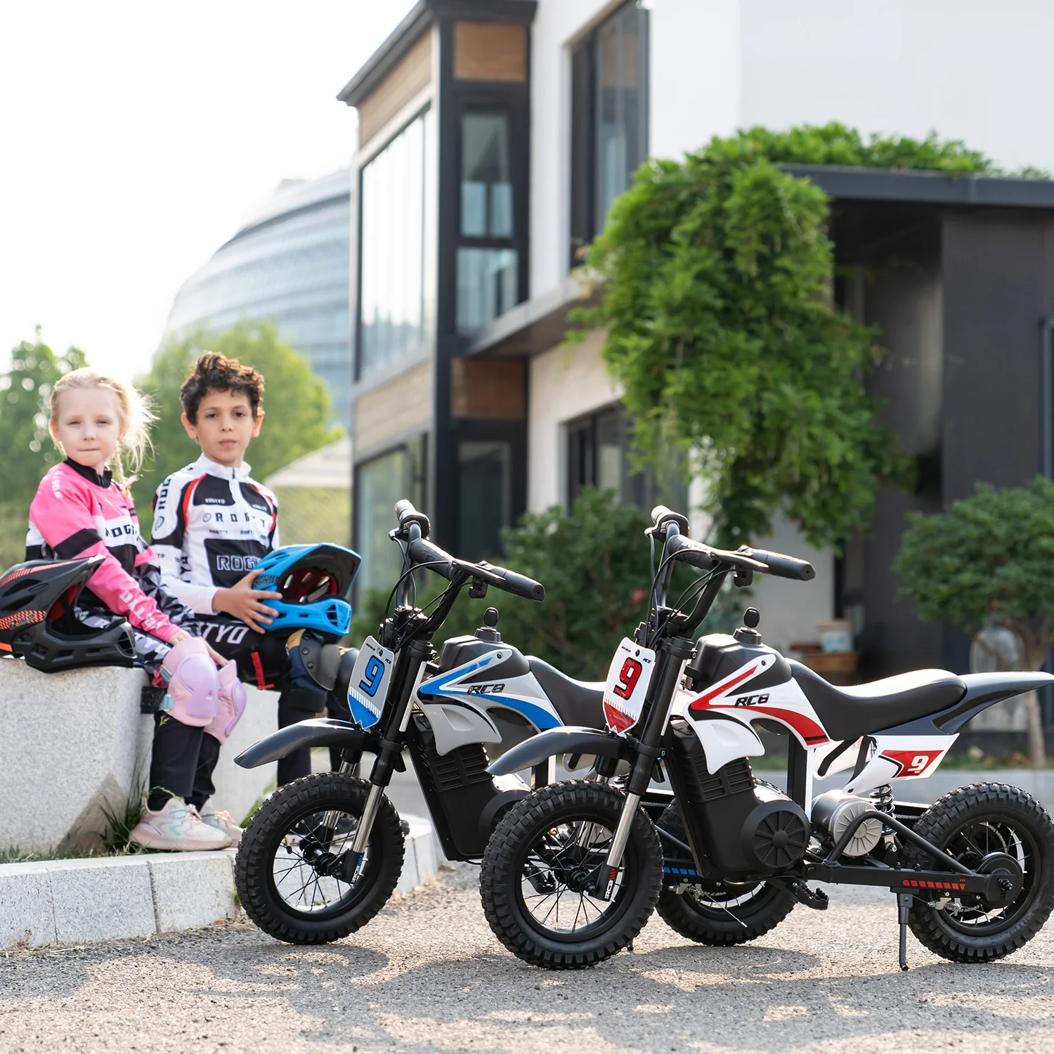 RCB R9X PRO Kids Electric Motocross Dirt Bike (4-12 years old) - Image 15