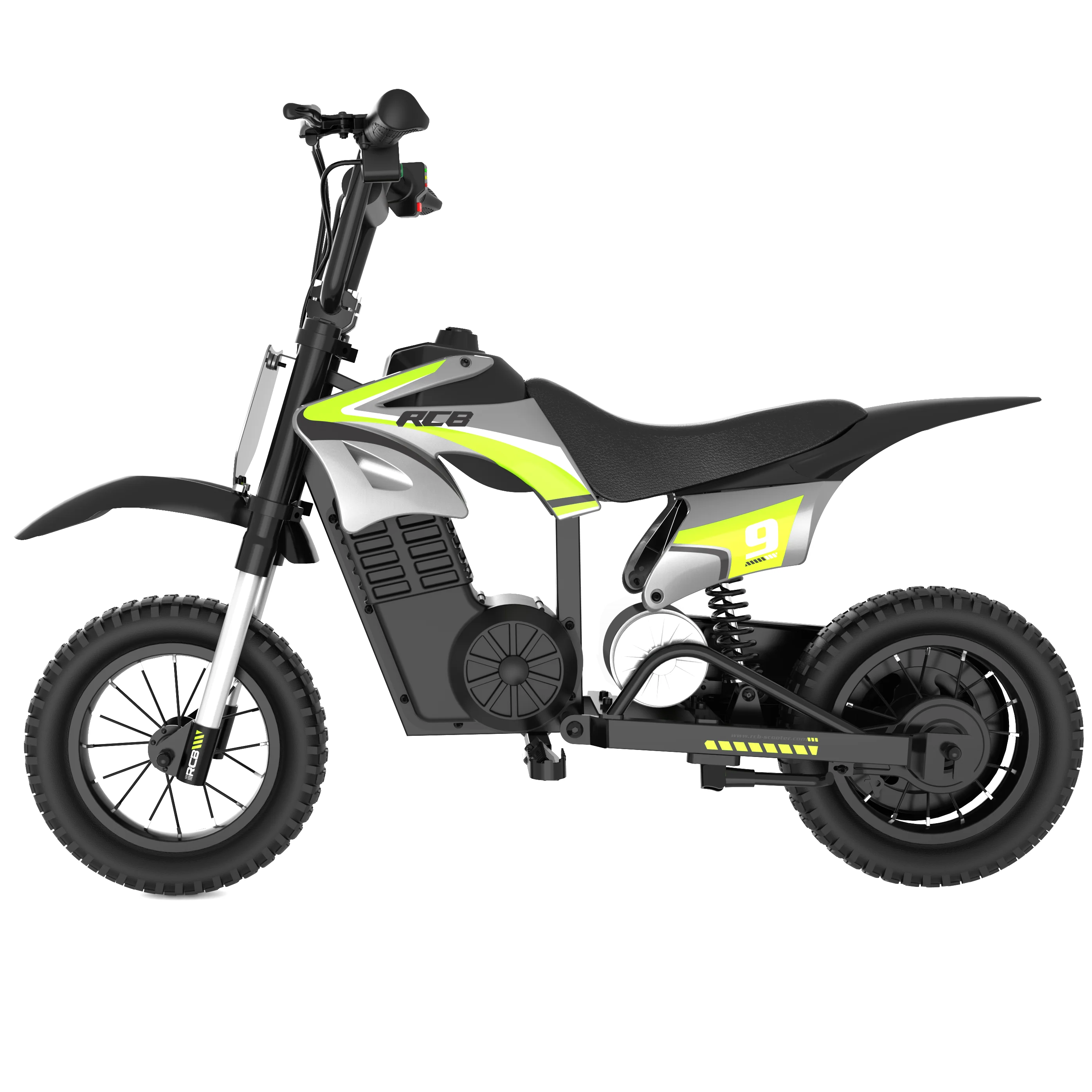 RCB R9X PRO Kids Electric Motocross Dirt Bike (4-12 years old) - Image 3